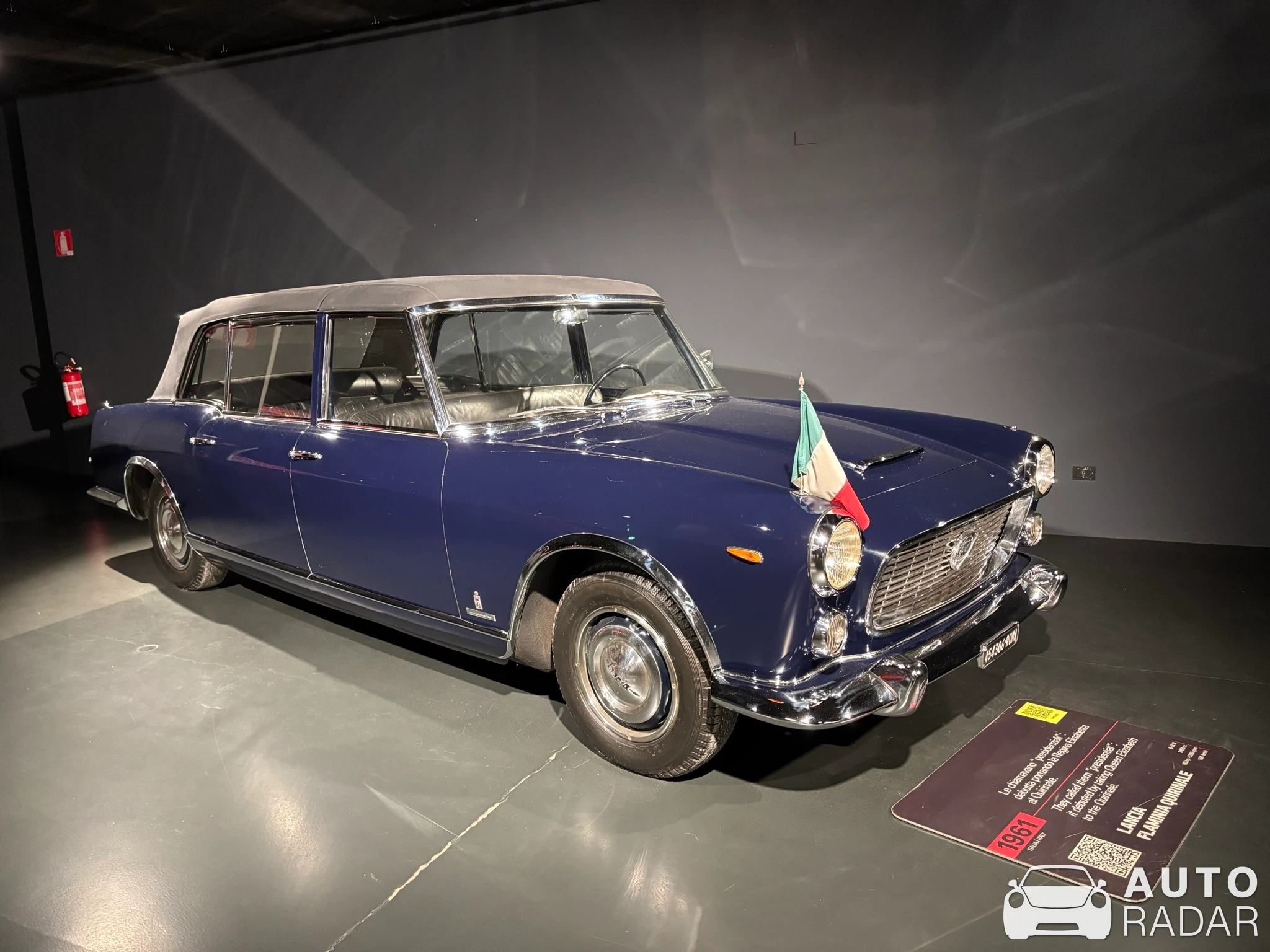 Lancia Flaminia Sport Zagato spotted in Turin