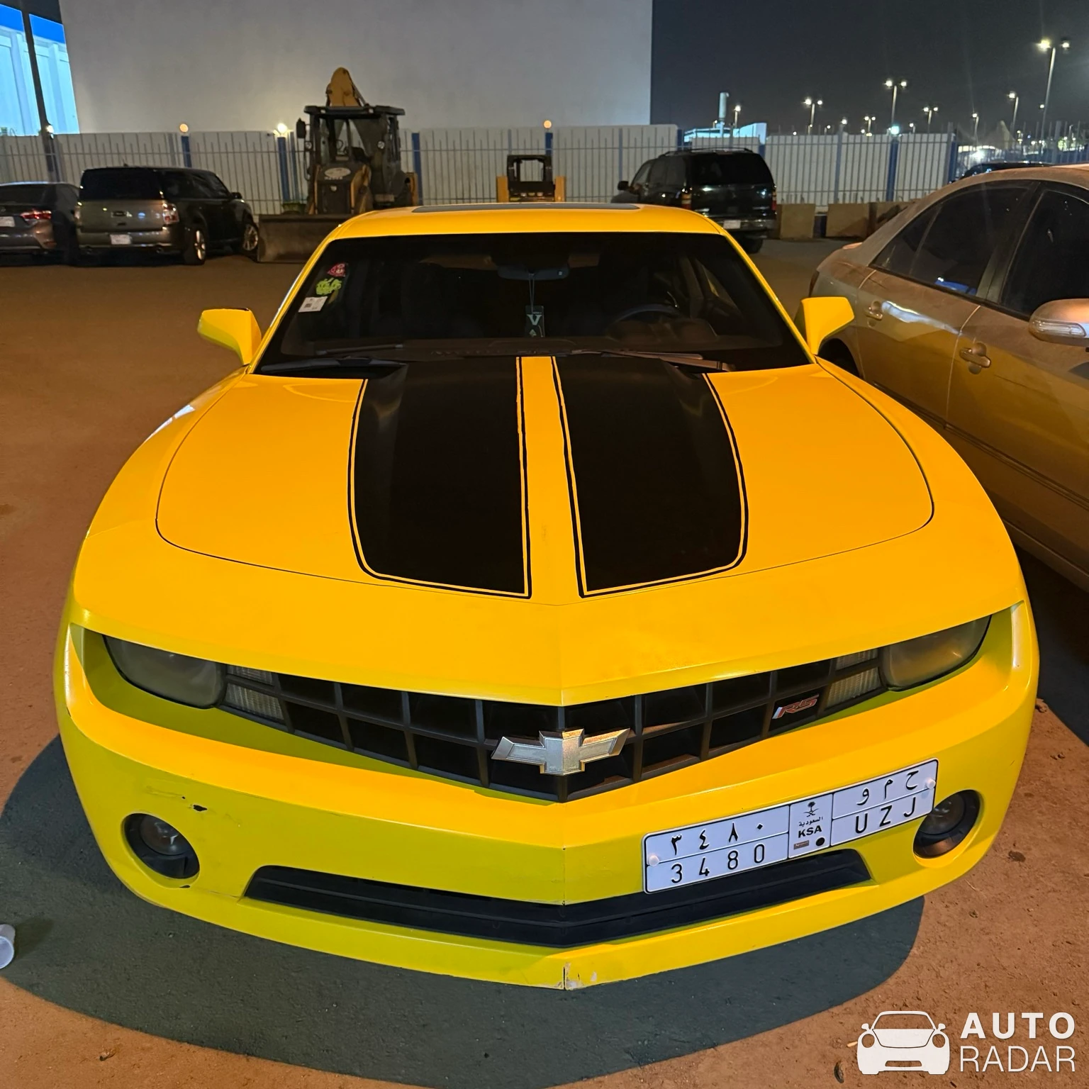 Chevrolet Camaro RS spotted in Mecca