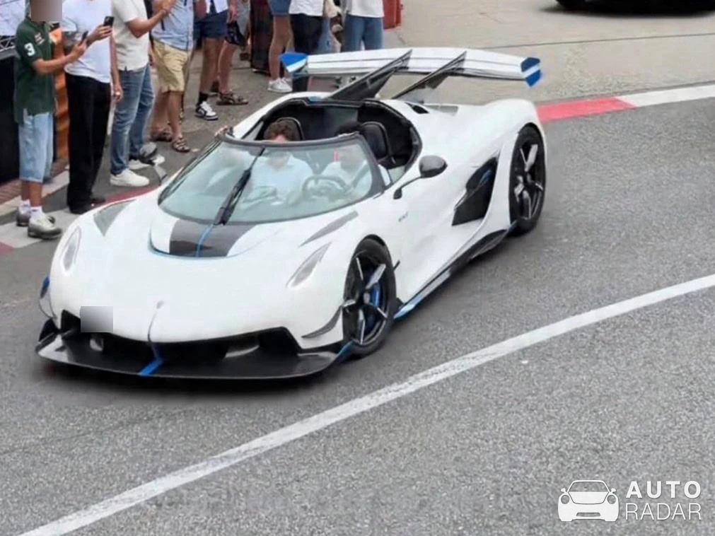 Koenigsegg Jesko Attack spotted in Camporosso