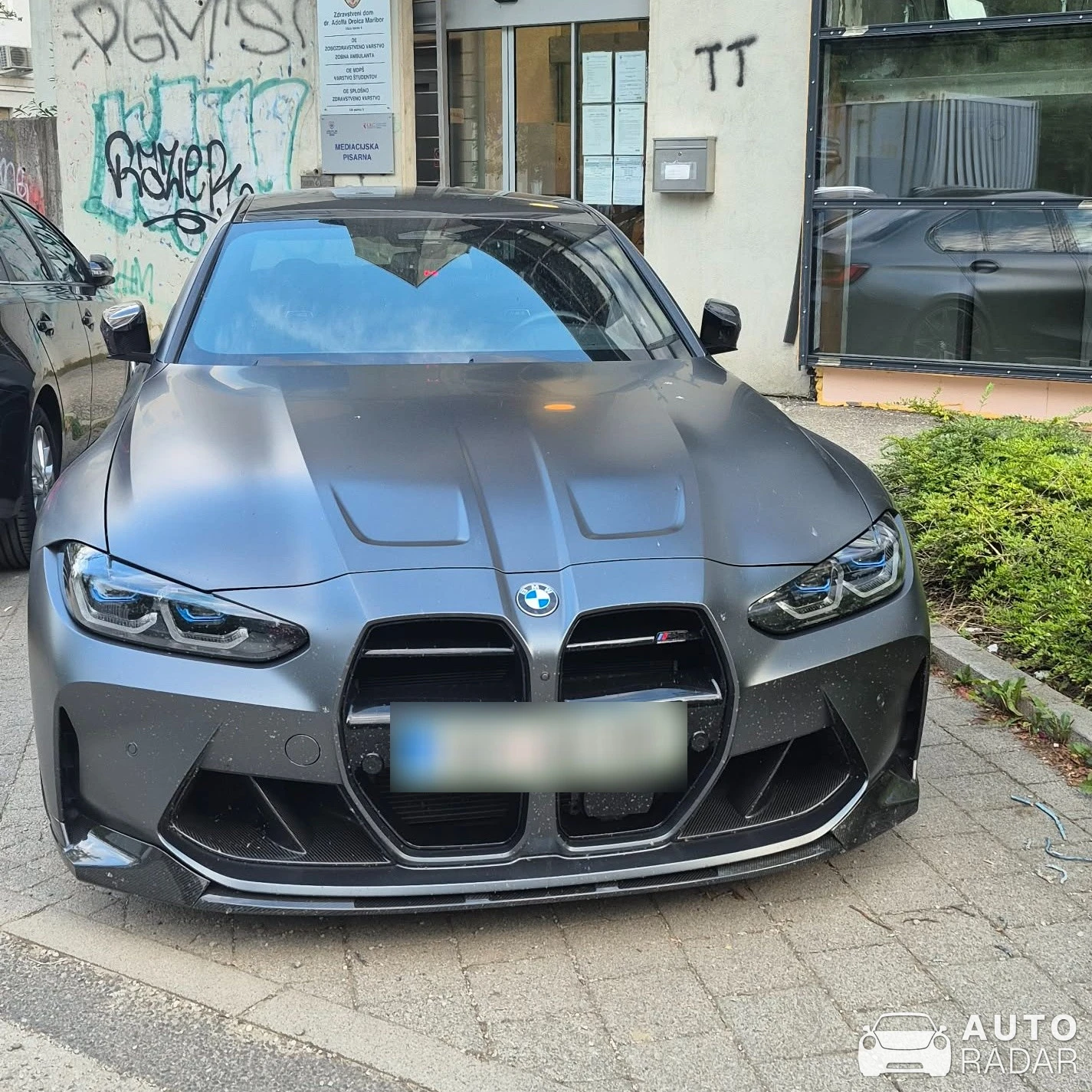 BMW M3 G80 Sedan Competition spotted in Hoče-Slivnica