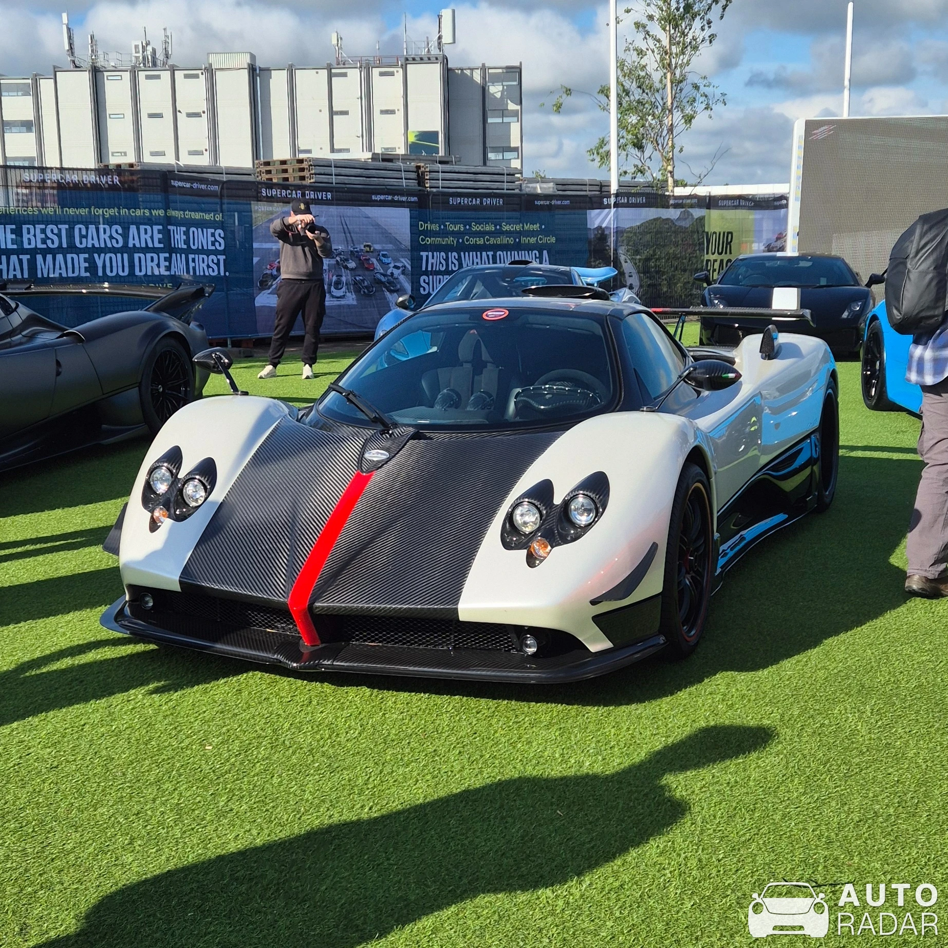 Pagani Zonda Cinque spotted in Towcester