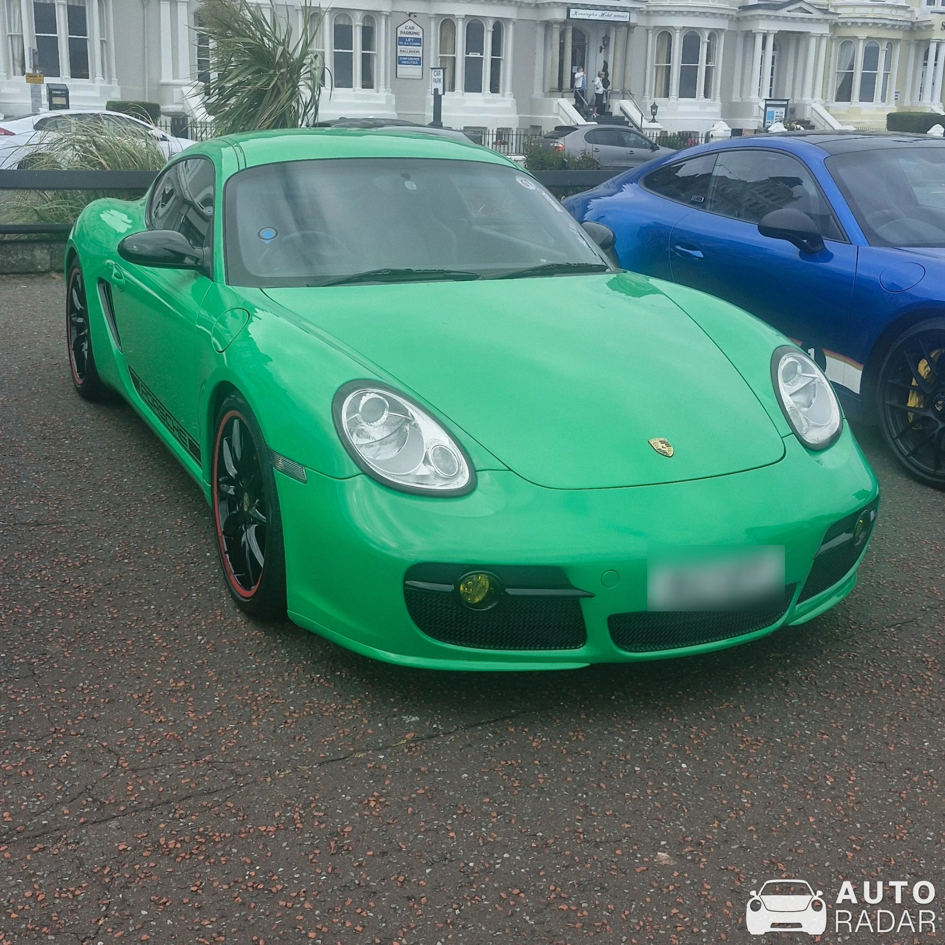 Porsche 987 Cayman spotted in Llandudno