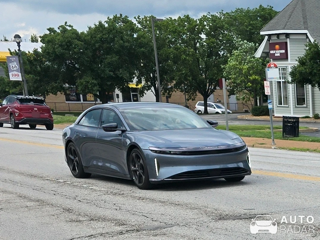 Lucid Air spotted in Kirkwood