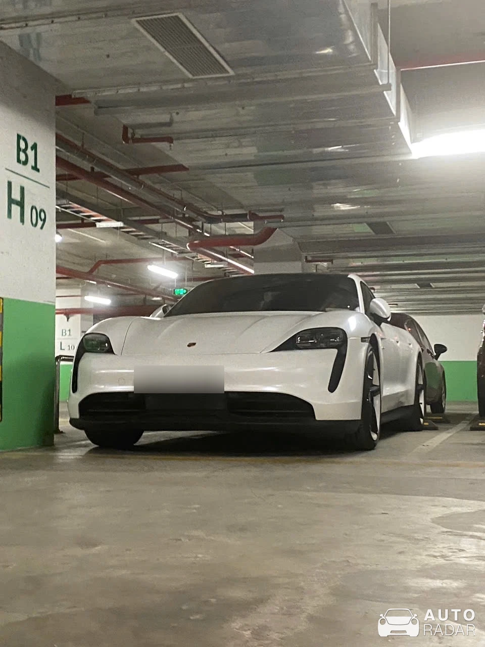 Porsche Taycan 4S spotted in Hanoi