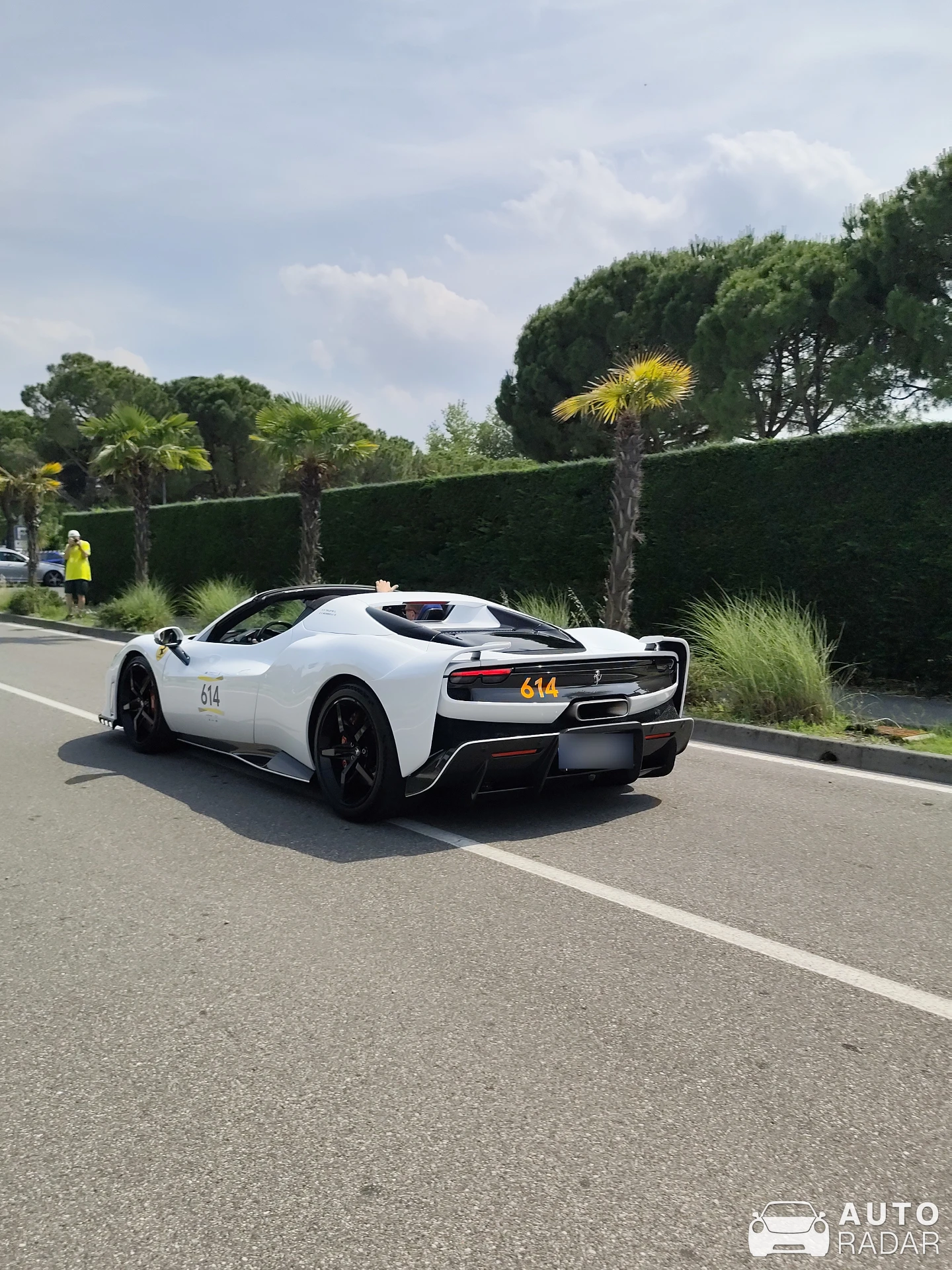 Ferrari 296 Speciale A spotted in Sirmione