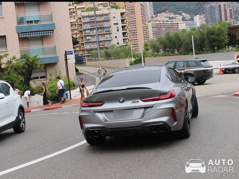 BMW M8 F92 Coupé Competition spotted in Monaco