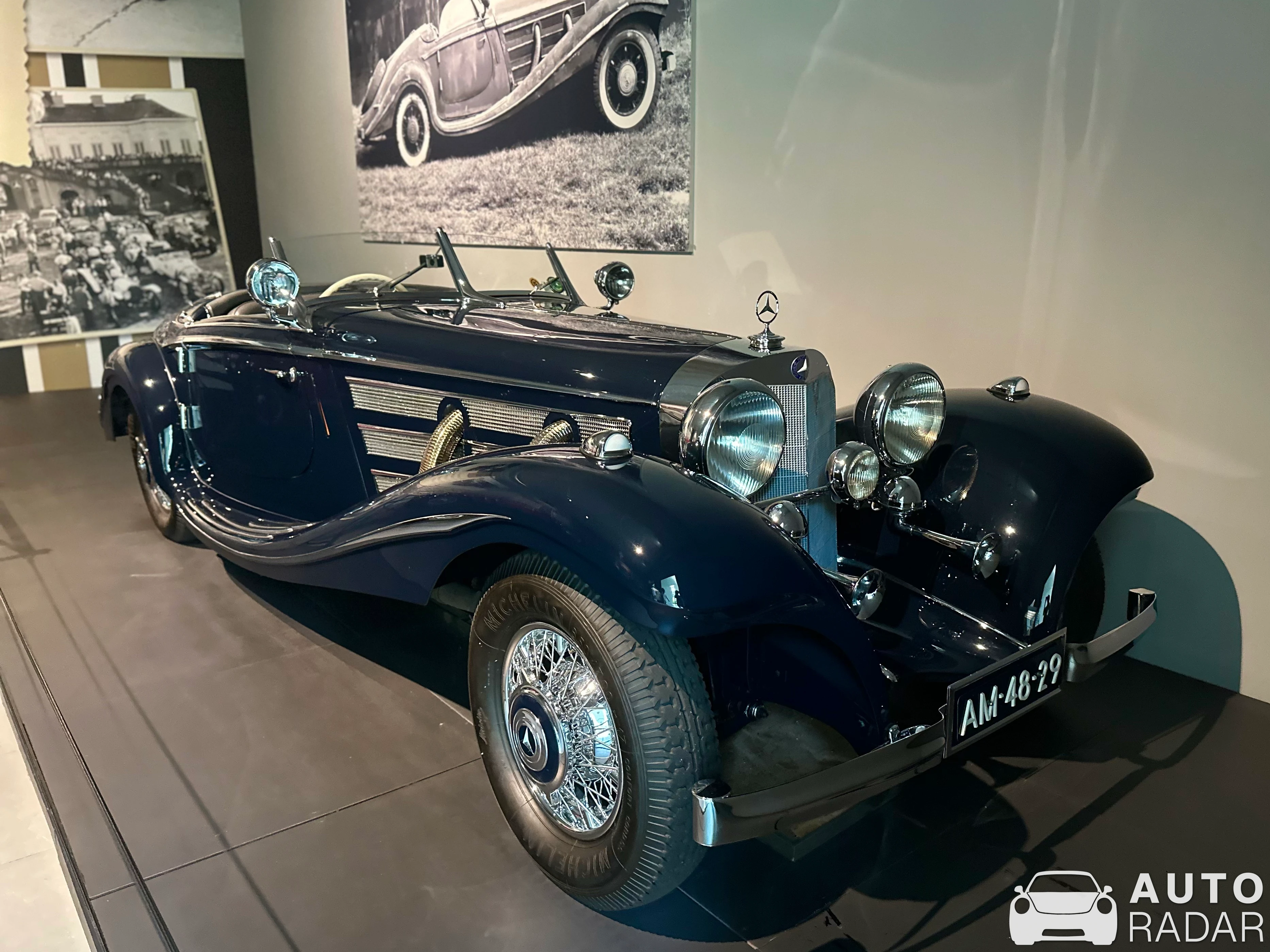 Mercedes-Benz 500K spotted in The Hague