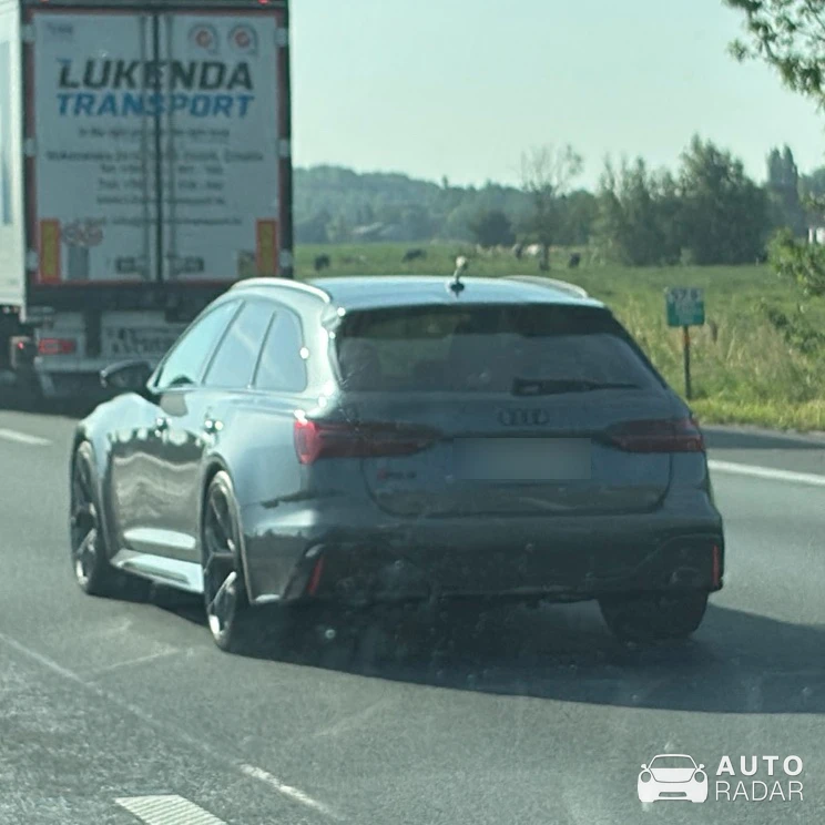 Audi RS6 Avant C8 spotted in Aalter