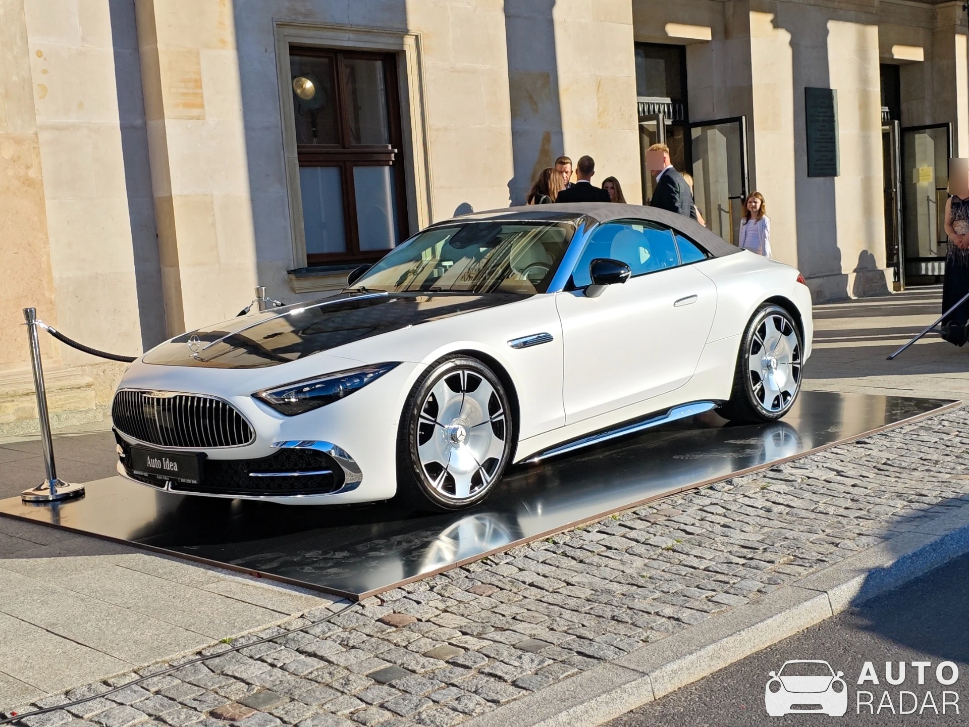 Mercedes-Maybach SL 680 Monogram Series spotted in Warszawa, Poland