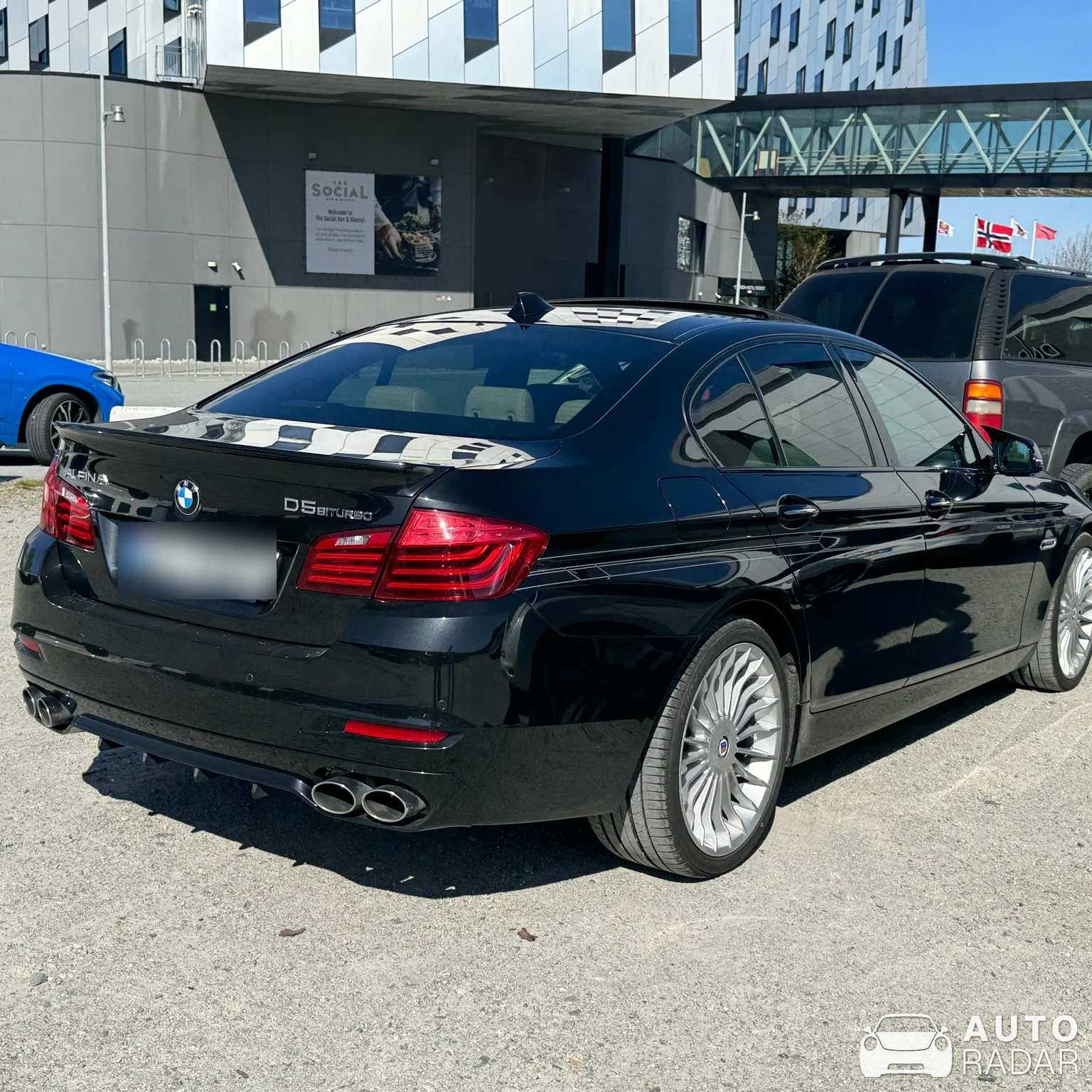 Alpina D5 spotted in Stavanger