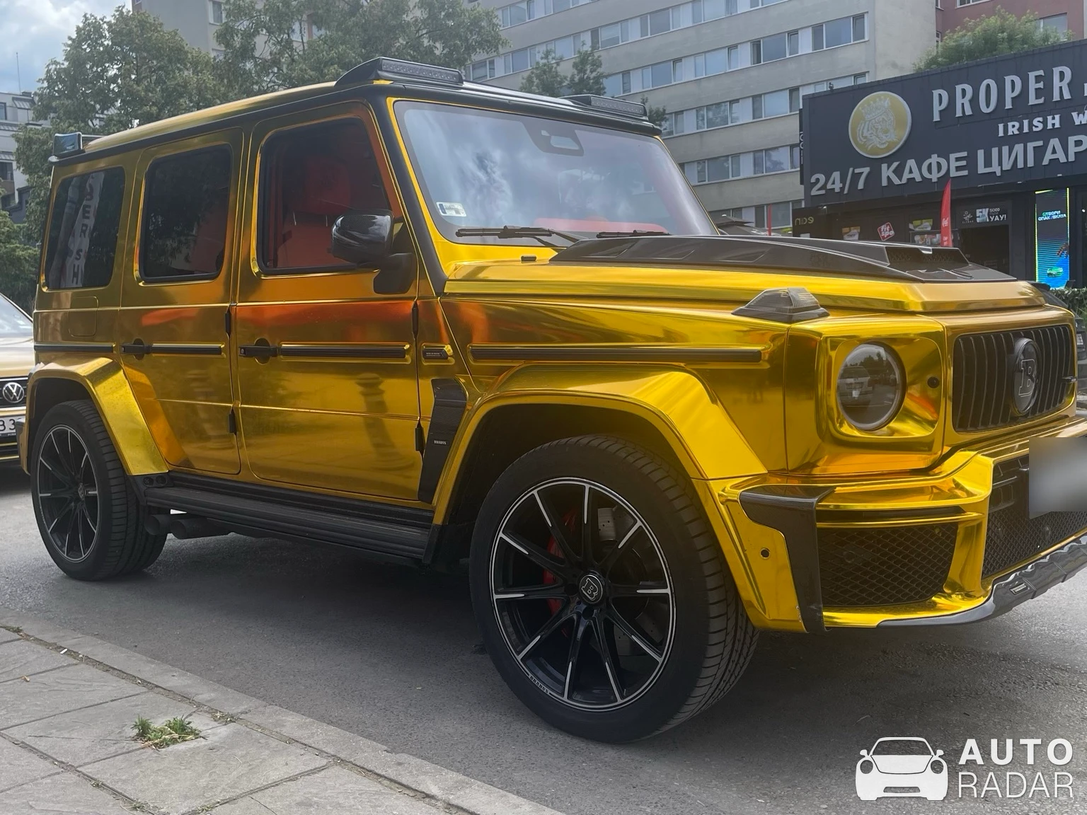Mercedes-Benz Brabus G 800 spotted in Sofiya
