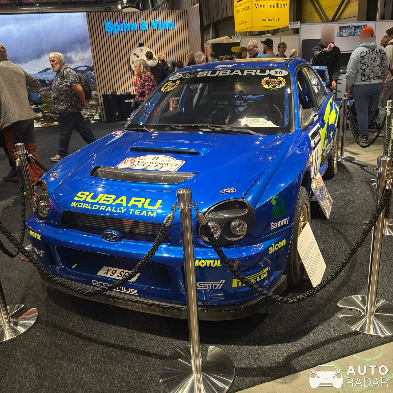 Subaru Impreza WRC spotted in Lillestrøm, Norway
