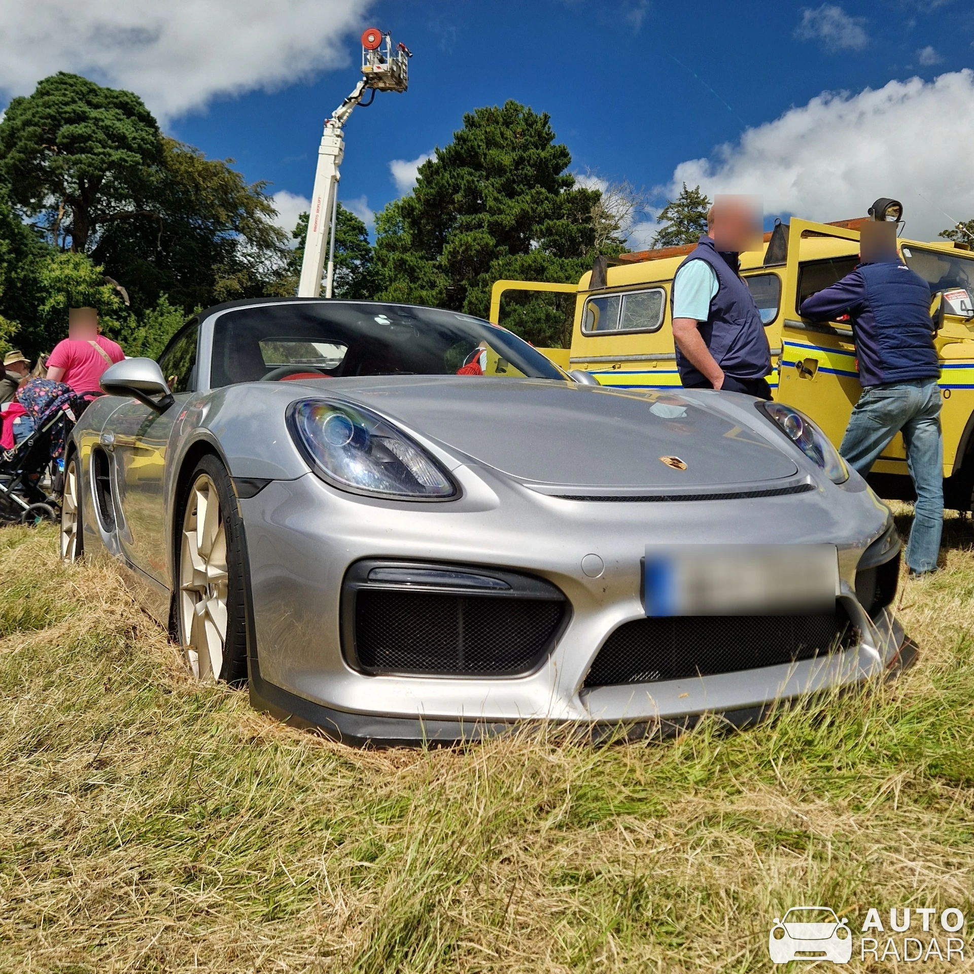 Porsche 981 Spyder spotted in Cork
