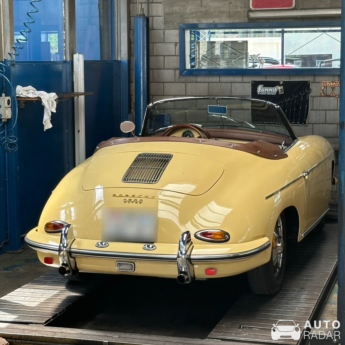 Porsche 356 A 1600 Super spotted in Oberweningen