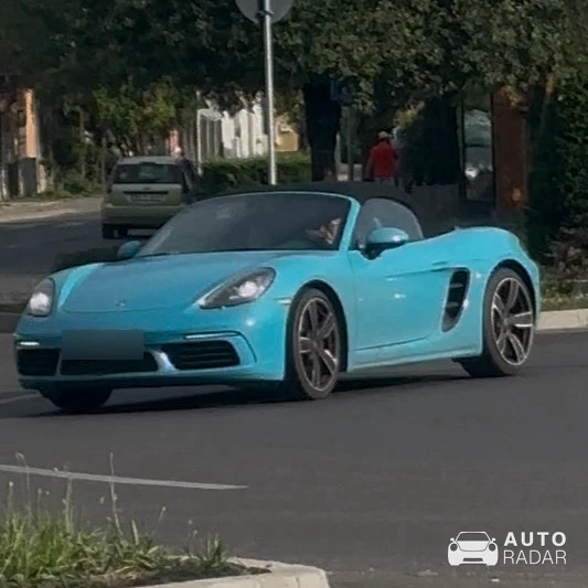 Porsche 718 Boxster spotted in Târgu Mureș