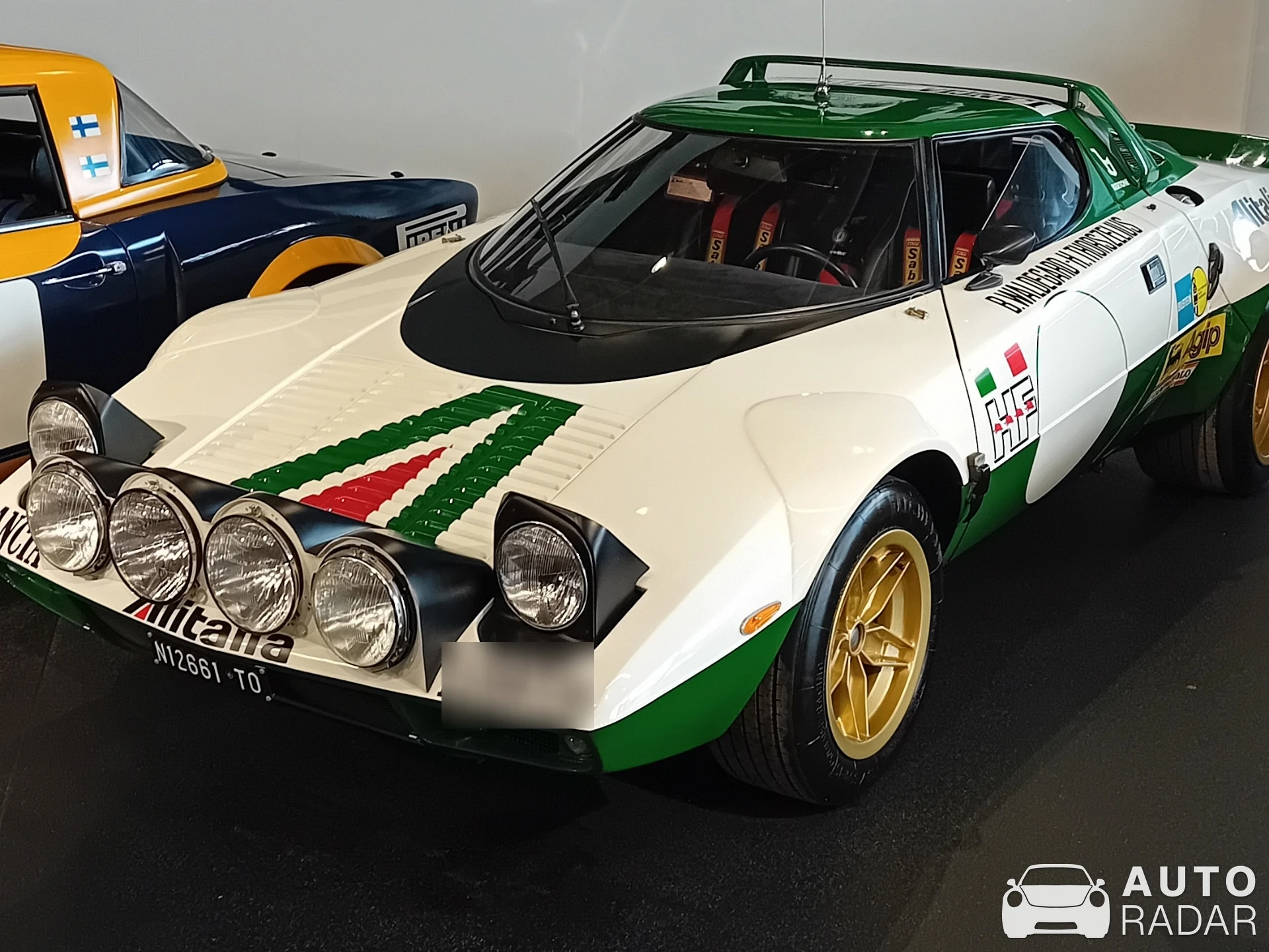 Lancia Stratos HF spotted in Le Mans