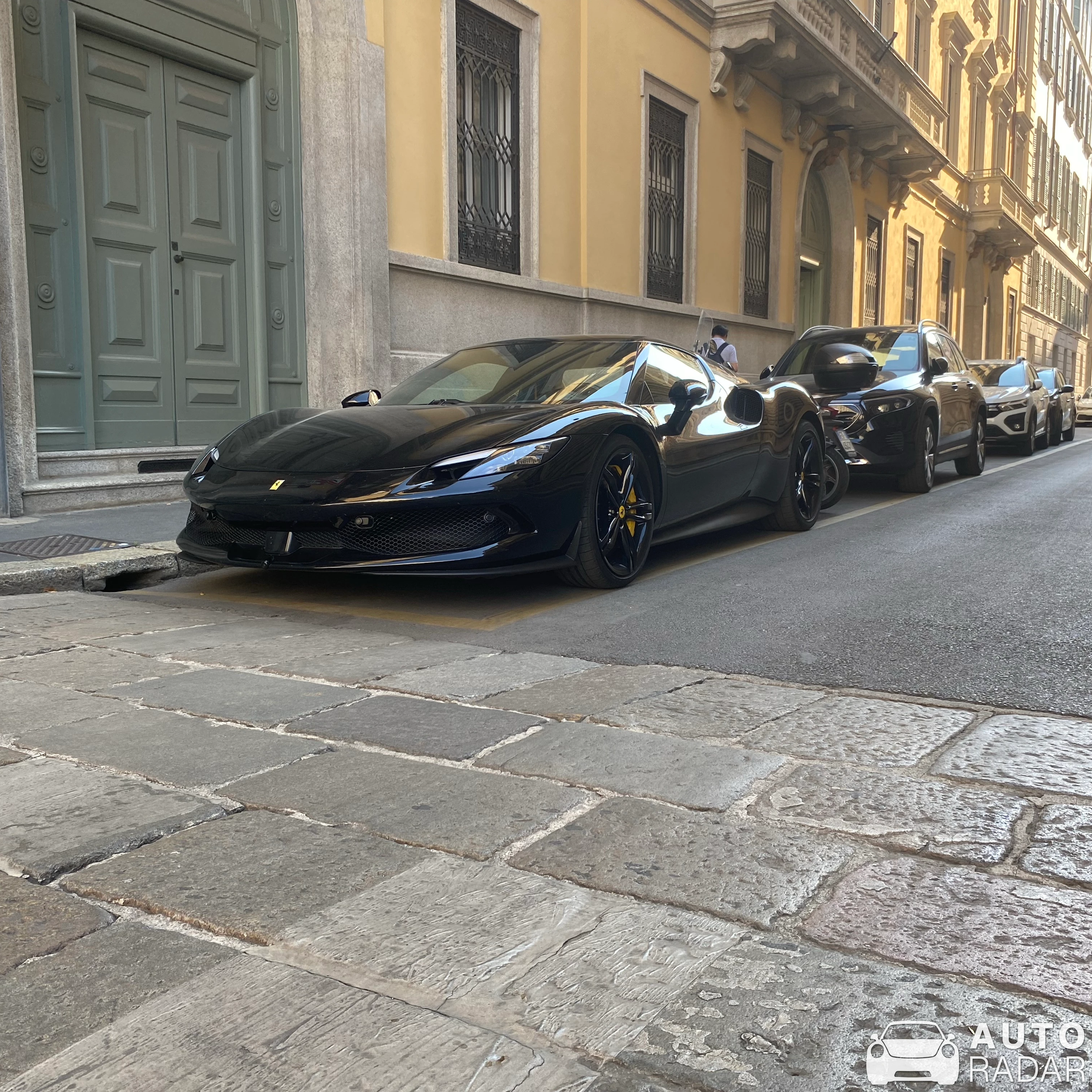 Ferrari 296 spotted in Milano
