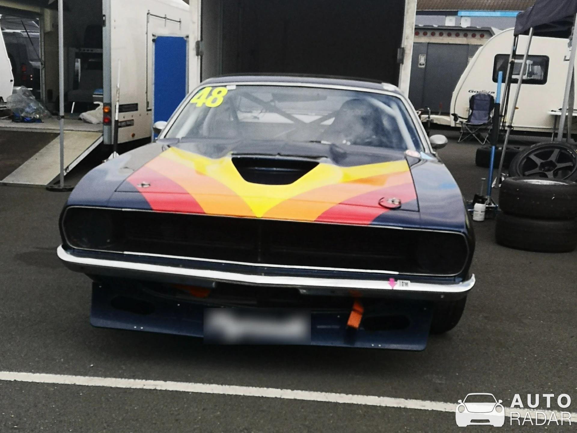 Plymouth Barracuda spotted in Derby