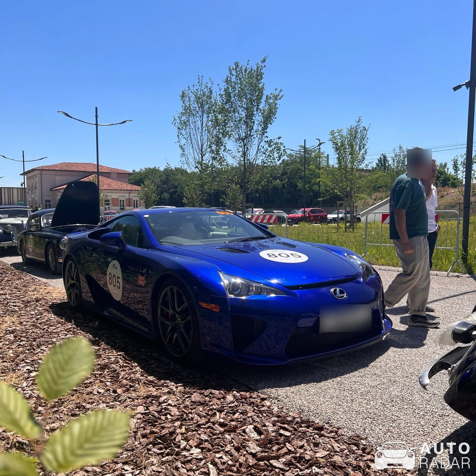 Lexus LFA spotted in Mantova
