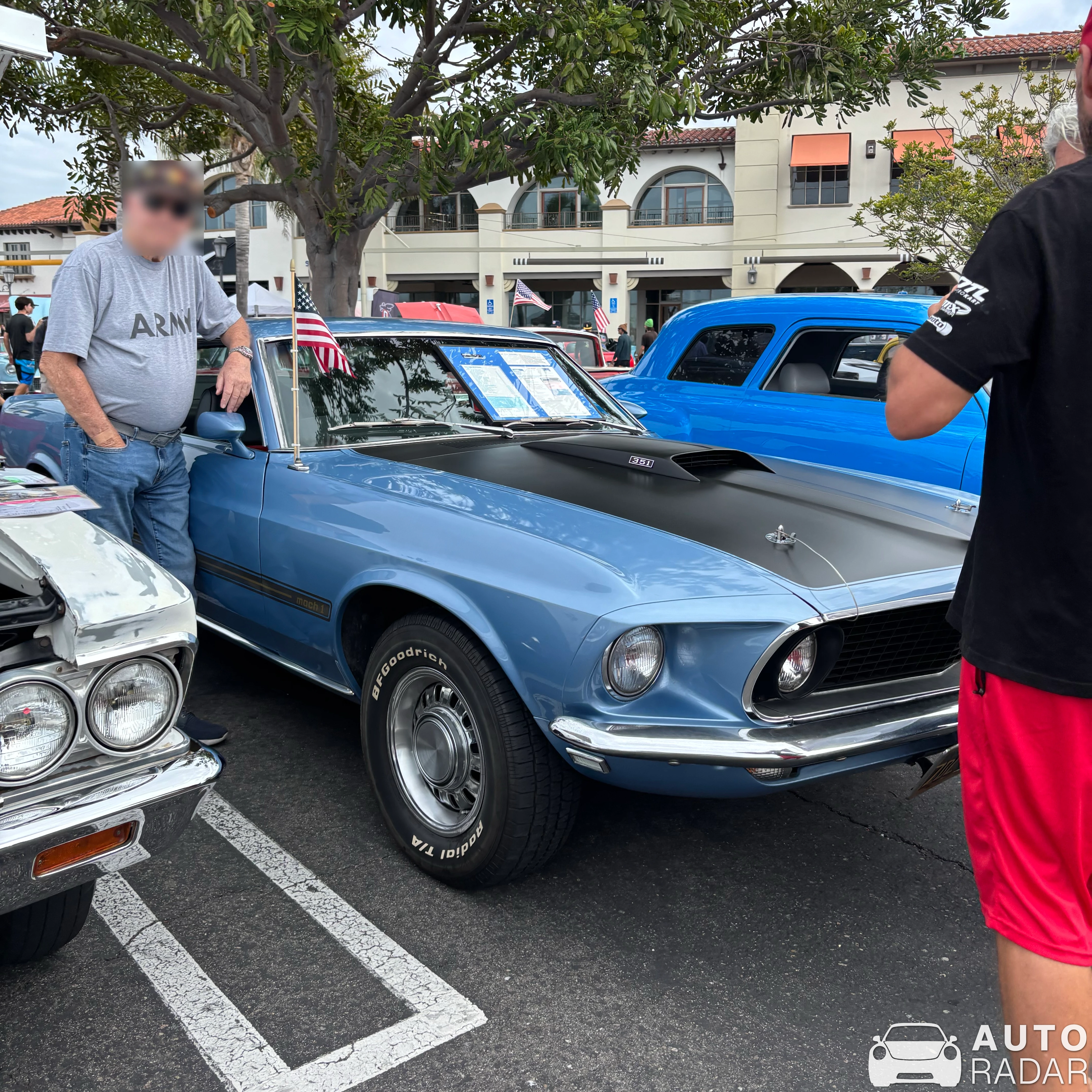 Ford Mustang Mach 1 1969 spotted in San Clemente