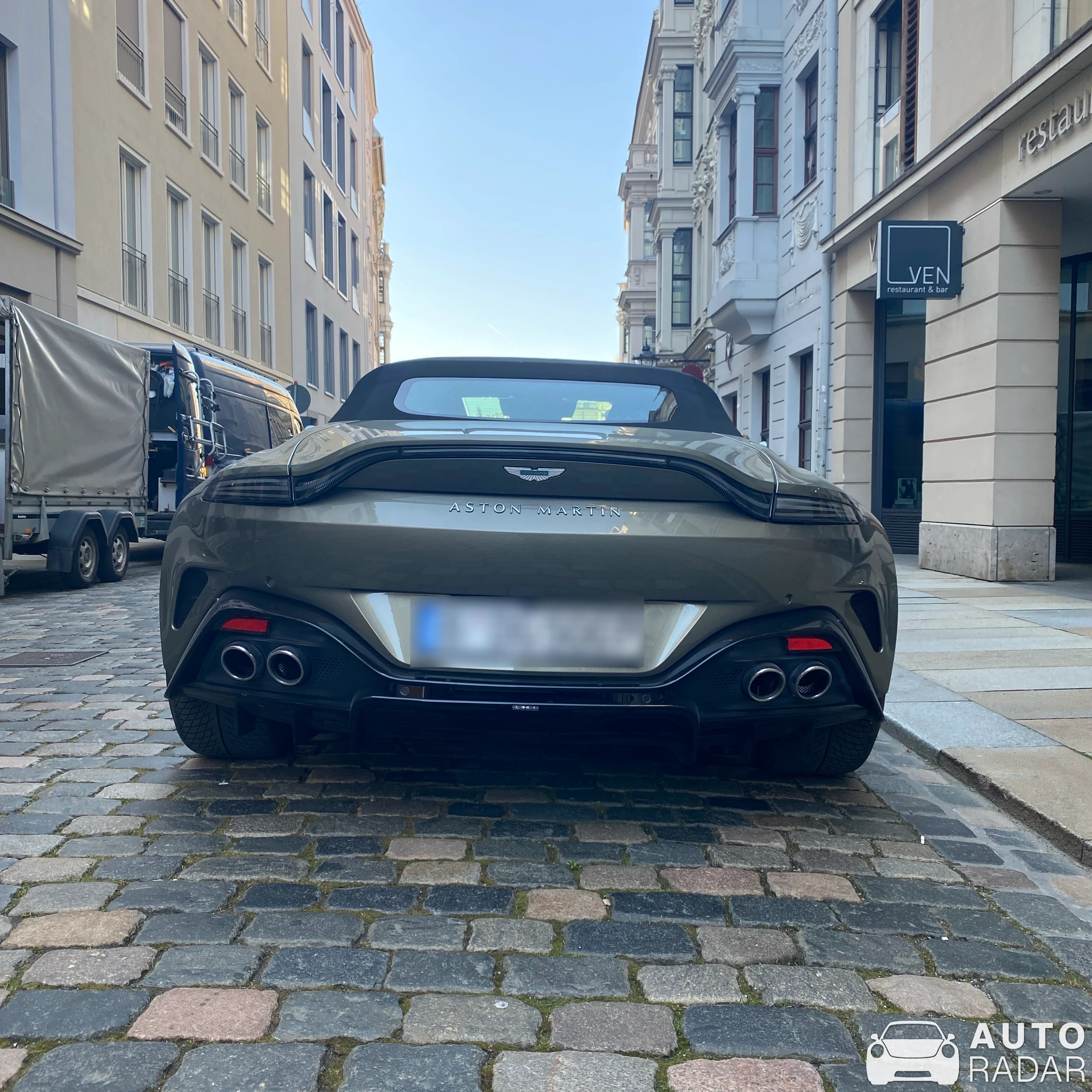 Aston Martin Vantage Roadster 2024 spotted in Dresden