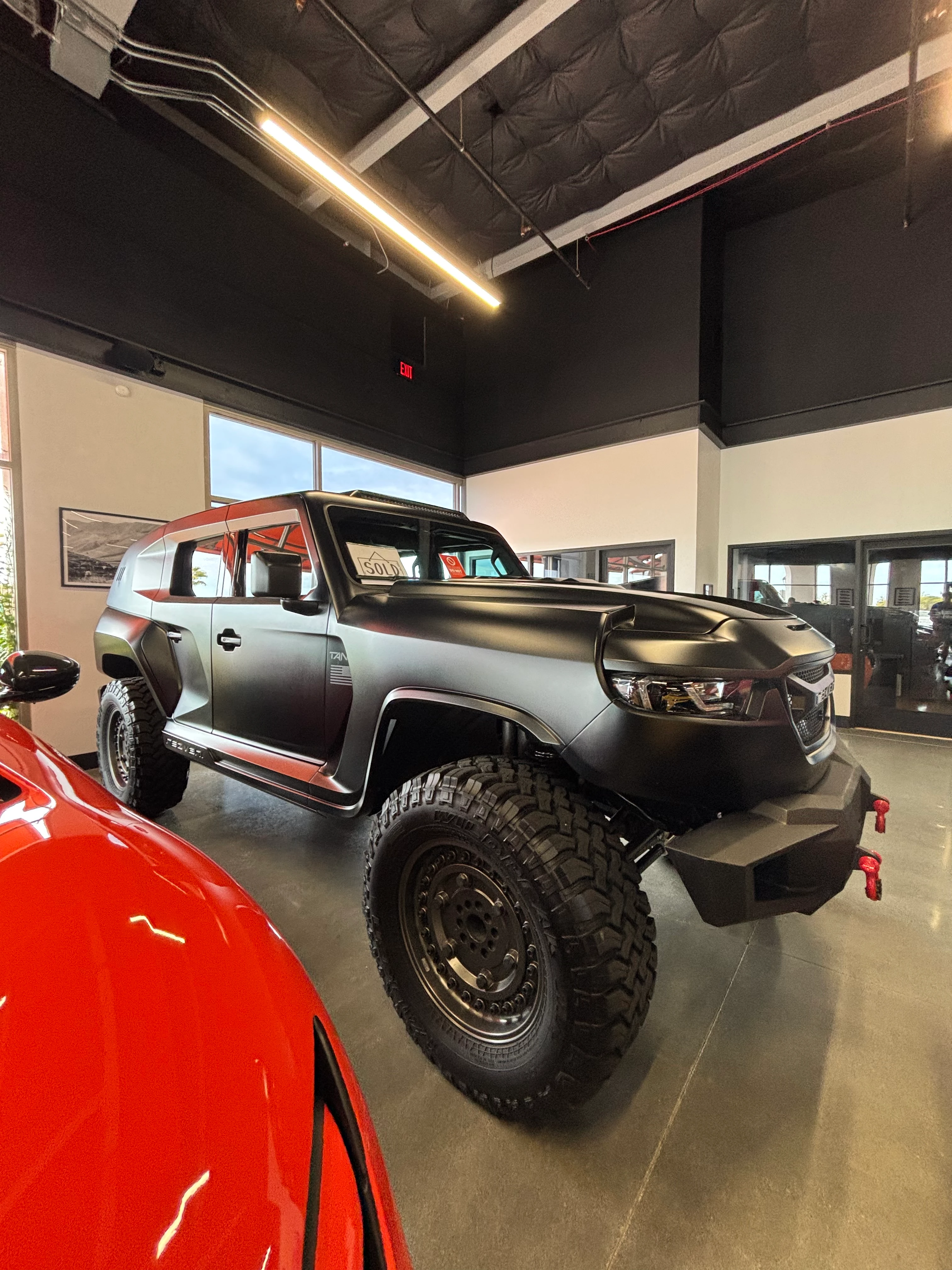 Rezvani Tank spotted in San Clemente
