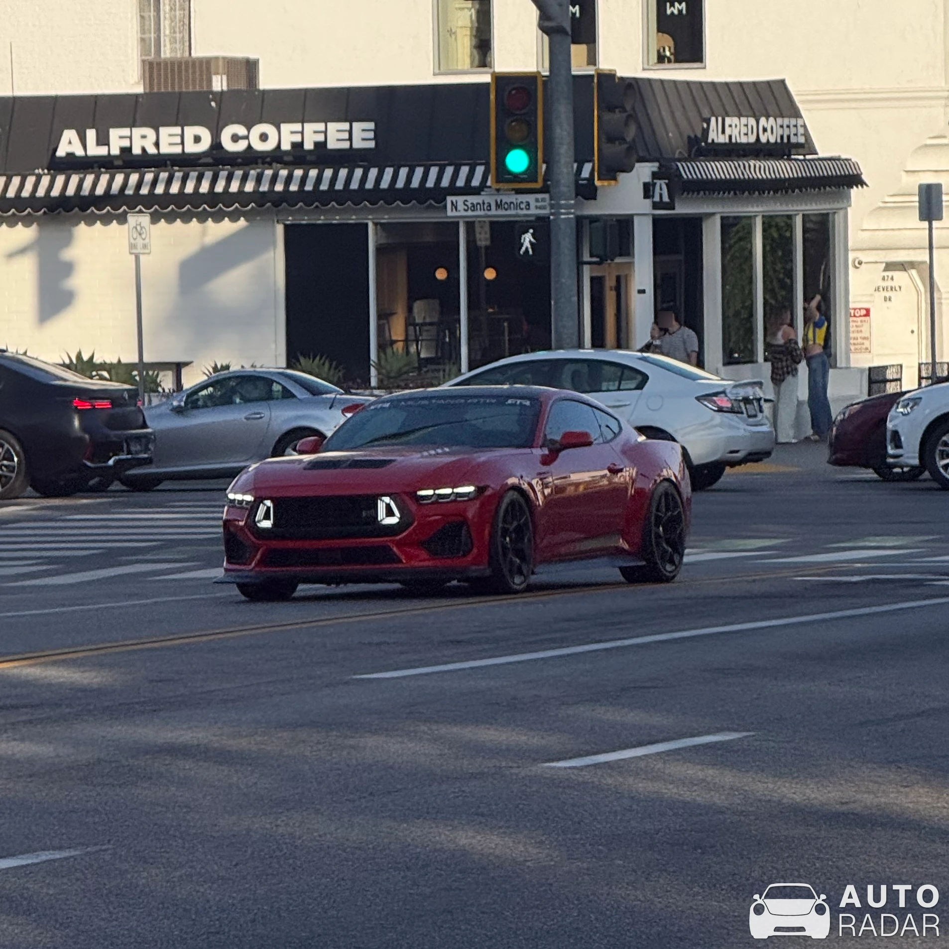 Ford RTR Mustang GT spotted in Beverly Hills