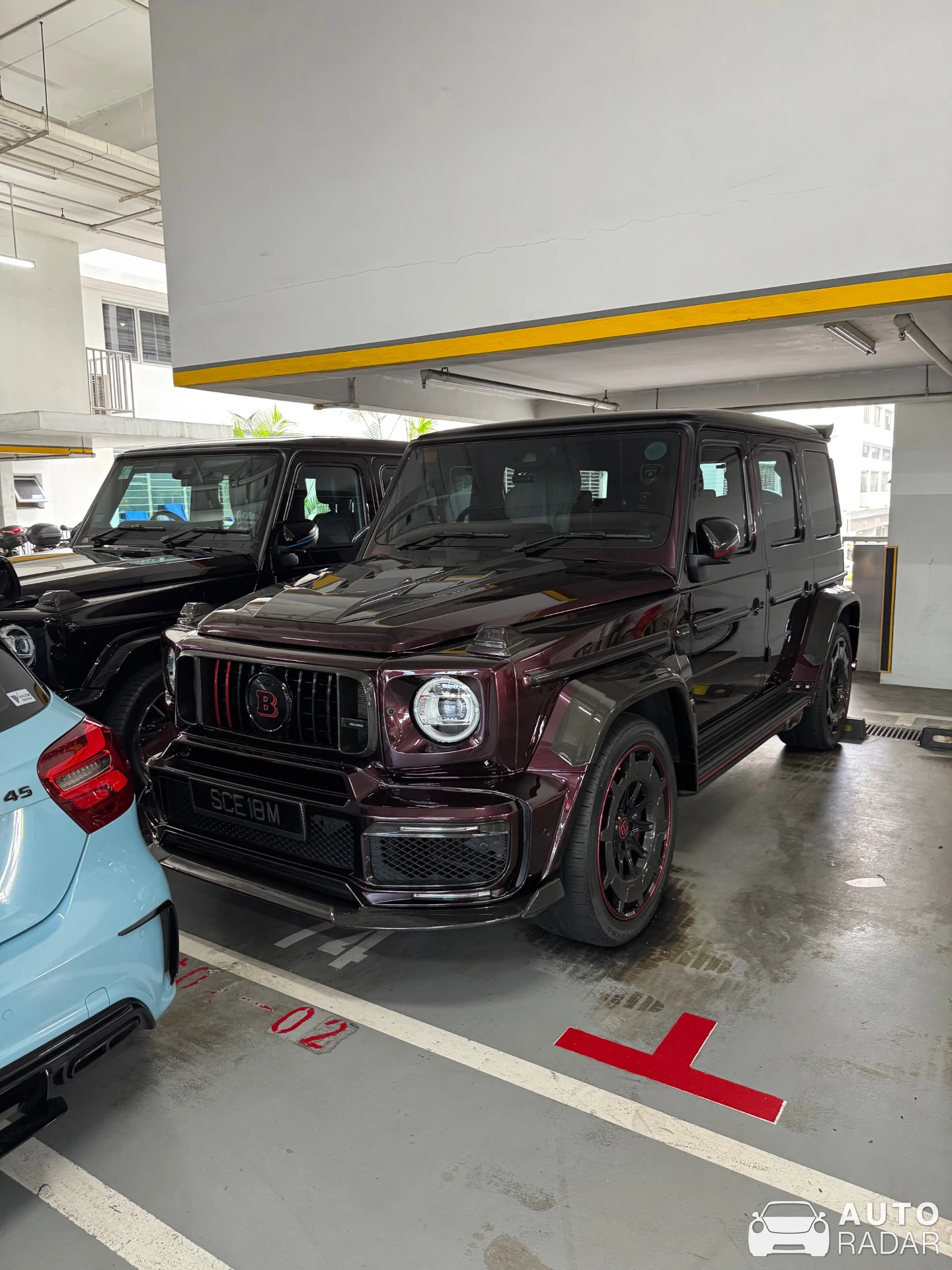 Mercedes-AMG Brabus G 900 Rocket W463 2018 spotted in Singapore