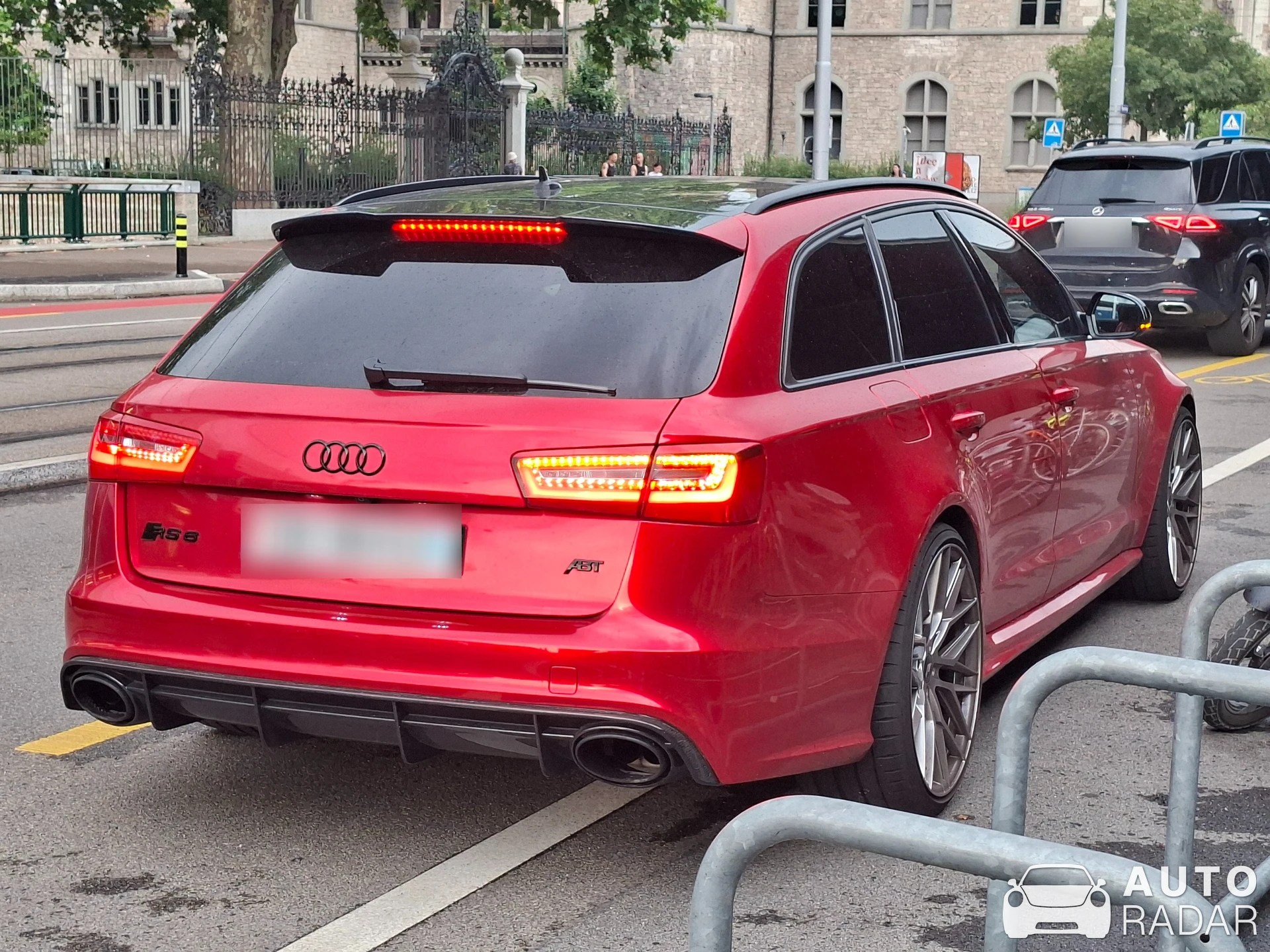 Audi ABT RS6 Avant C7 spotted in Zürich