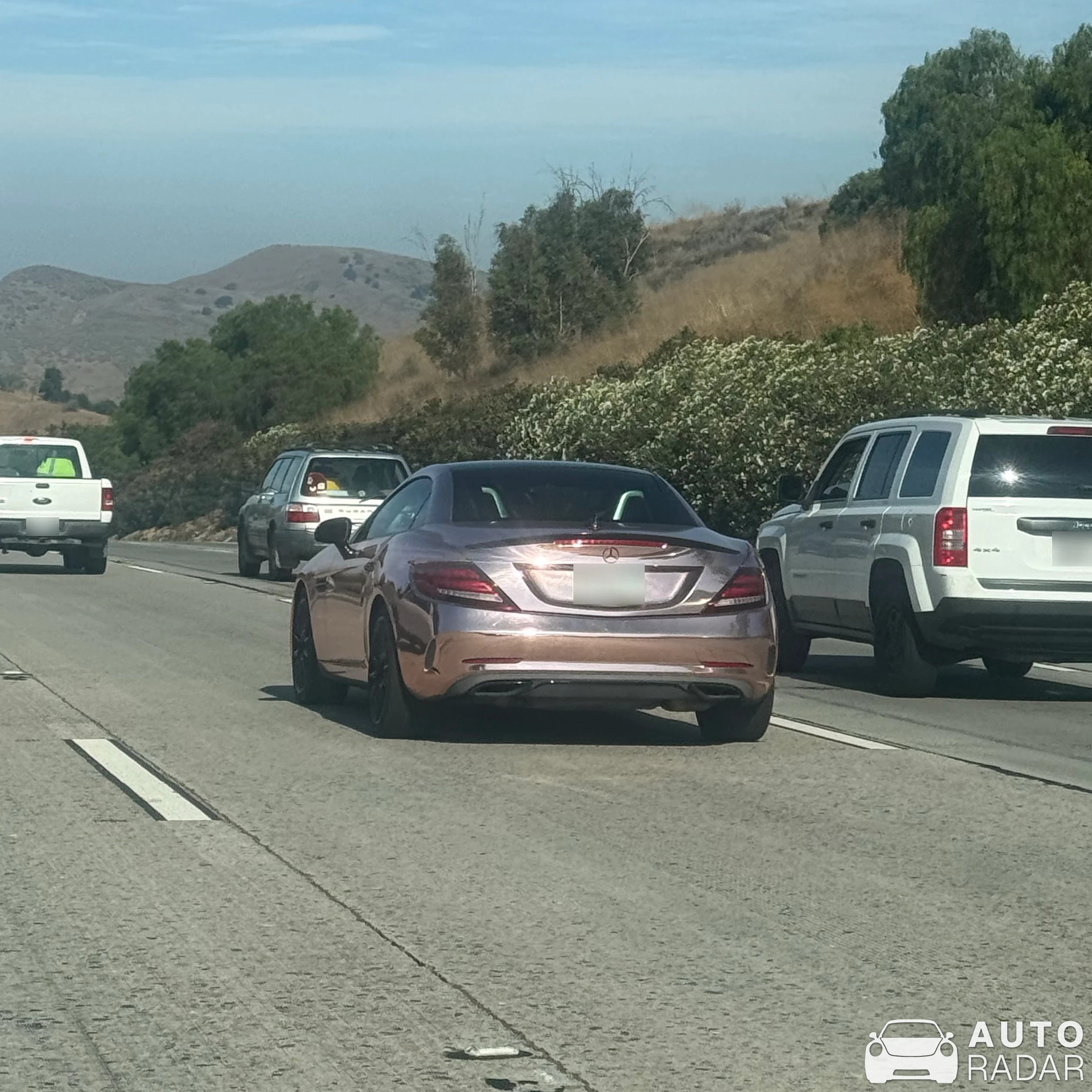 Mercedes-Benz SLK-Klasse spotted in Calabasas