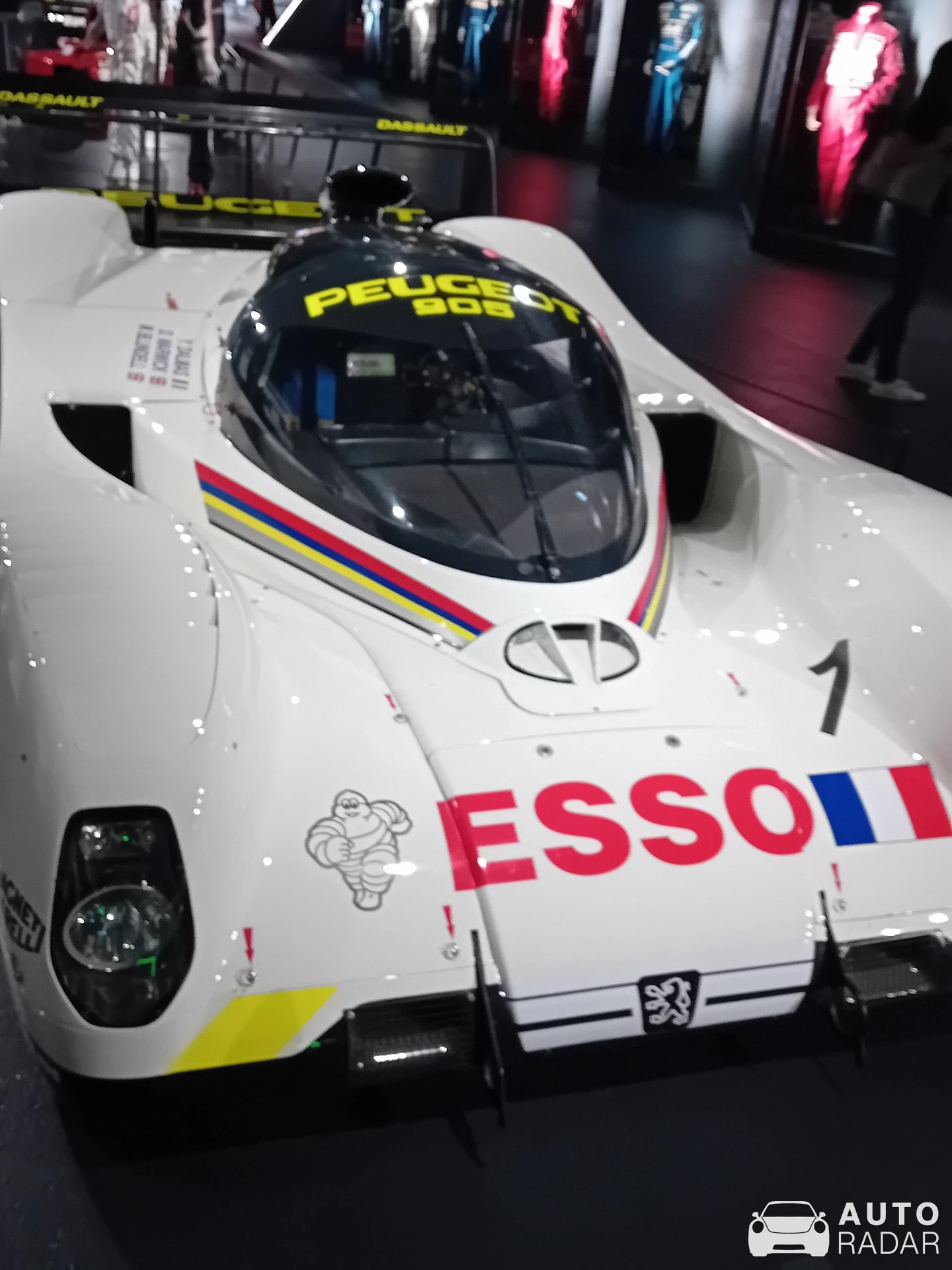 Peugeot 905 spotted in Le Mans