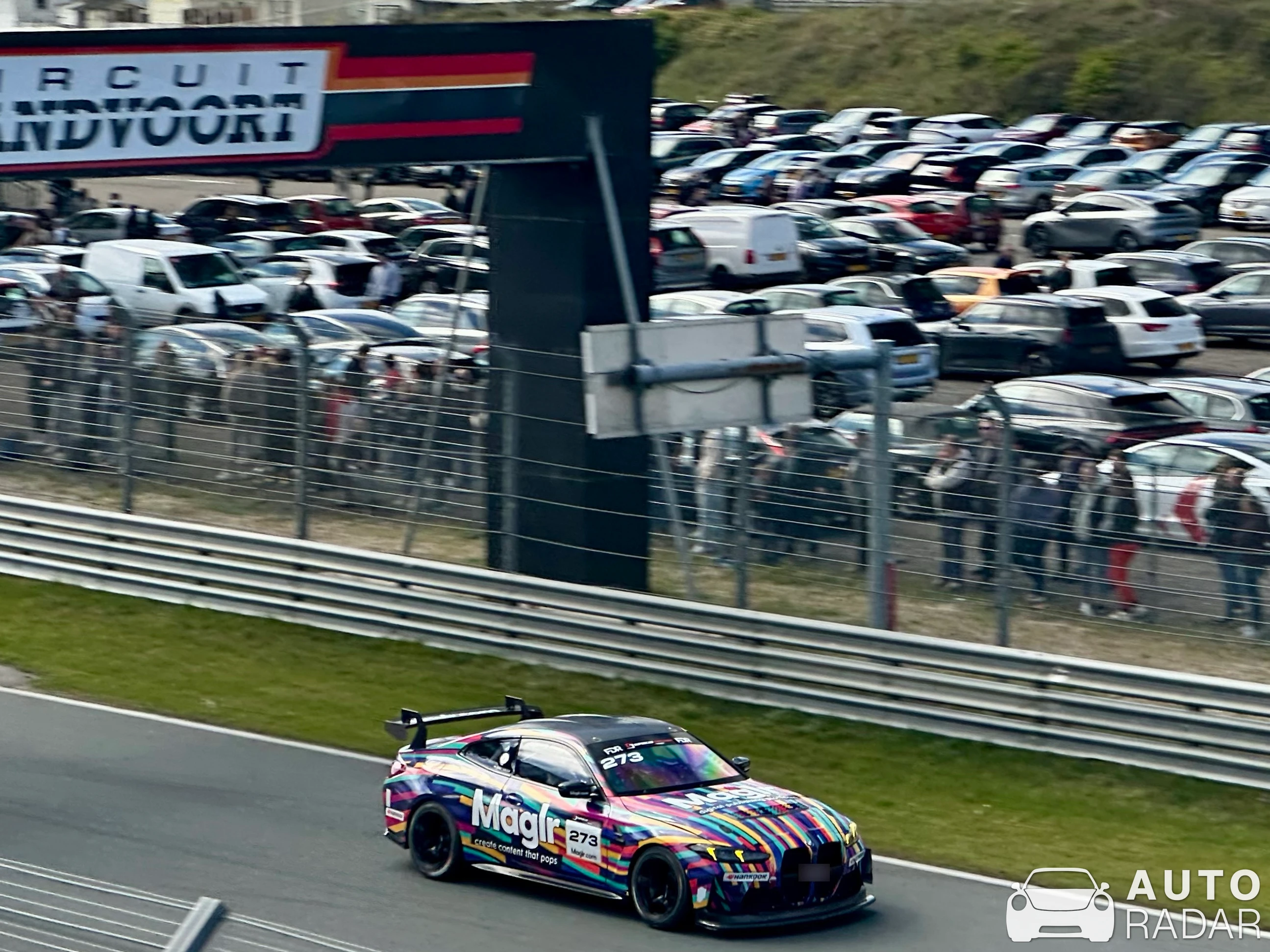 BMW M4 G82 GT3 spotted in Zandvoort
