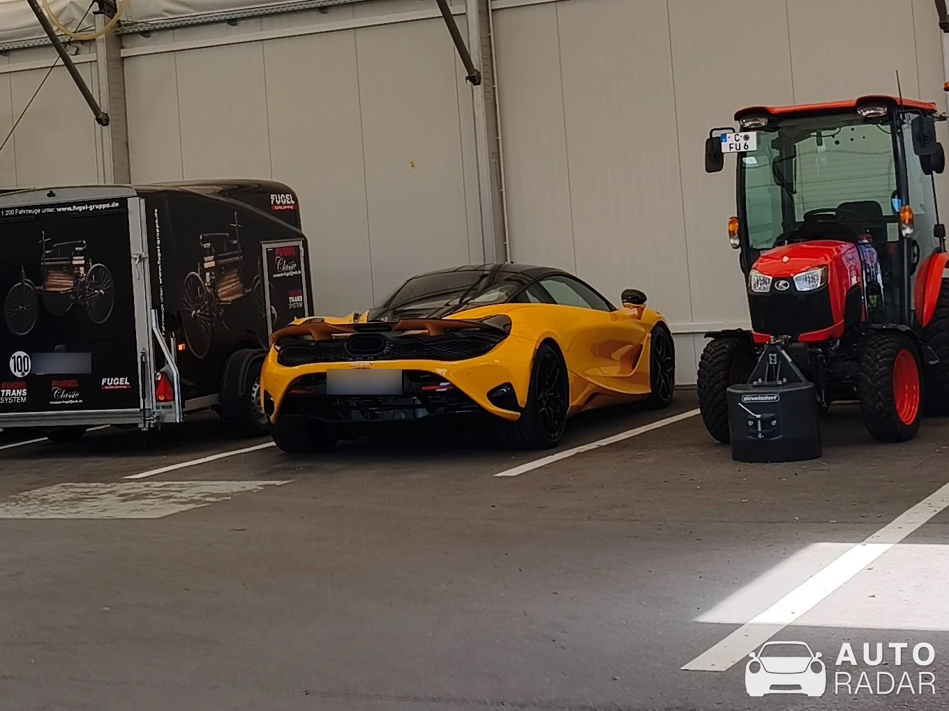 McLaren 750S spotted in Chemnitz