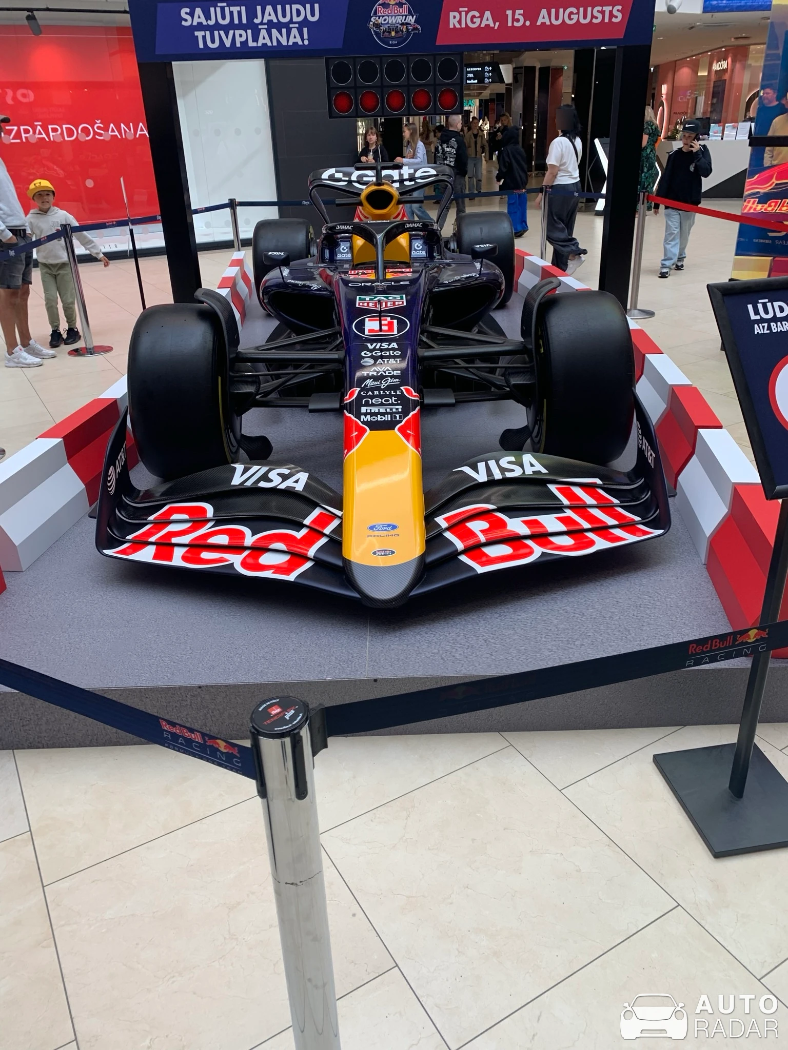 Red Bull Racing RB19 spotted in Riika