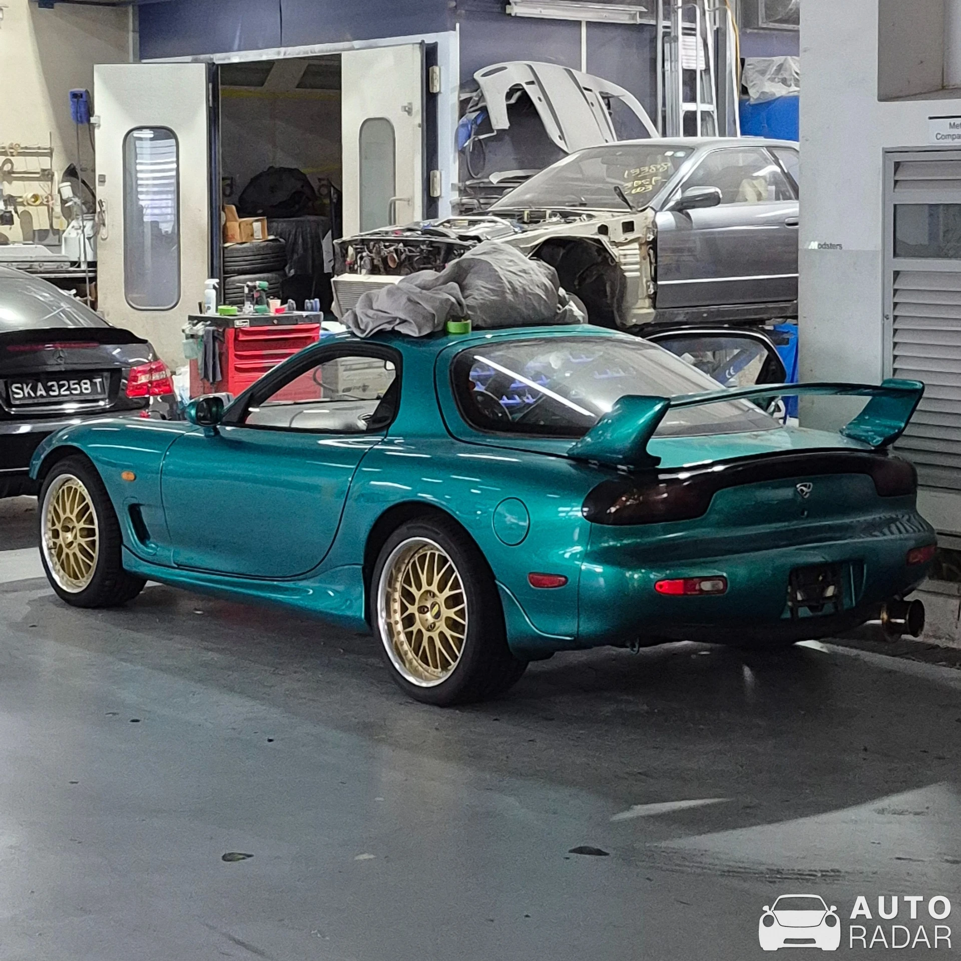 Mazda RX-7 FD3S spotted in Singapore