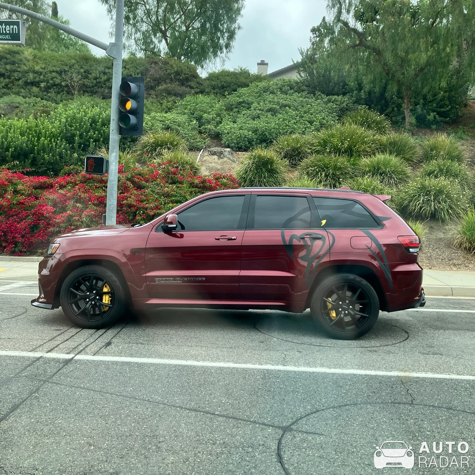 Jeep Grand Cherokee SRT Trackhawk spotted in Laguna Niguel