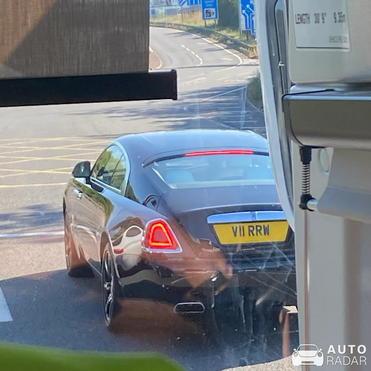 Rolls-Royce Wraith spotted in Ilford