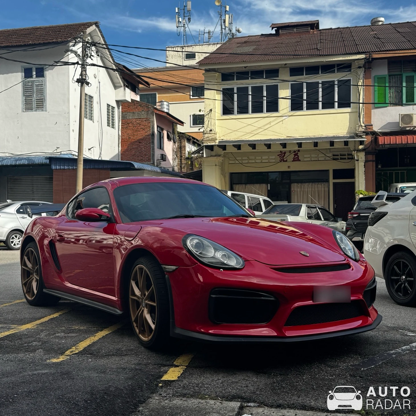 Porsche 987 Cayman S spotted in Kampar, Malaysia