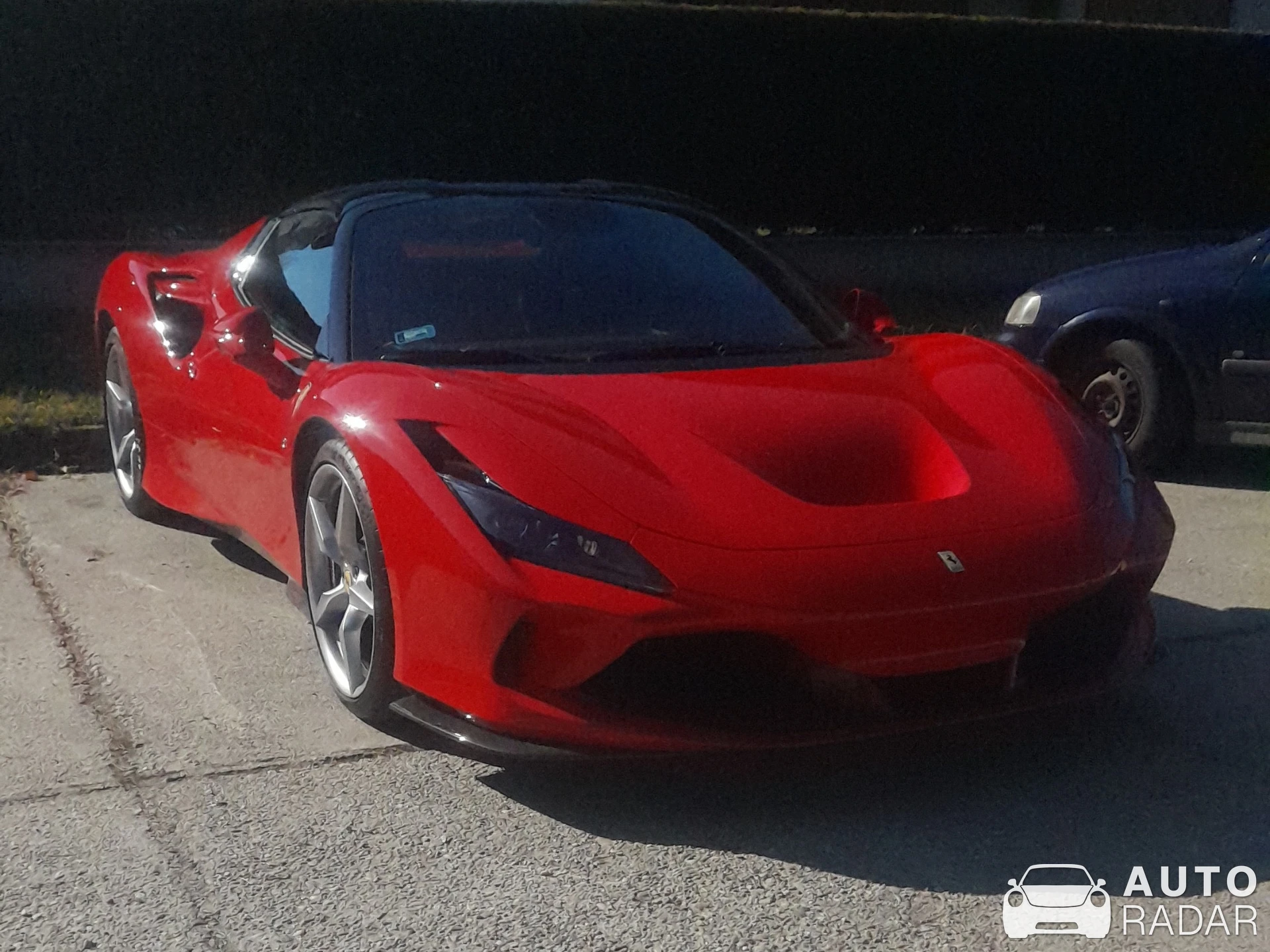 Ferrari F8 Spider spotted in Dörgicse
