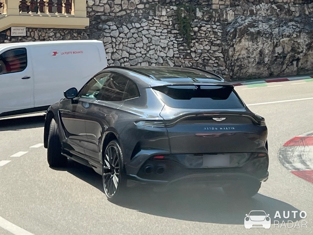 Aston Martin DBX spotted in Monaco