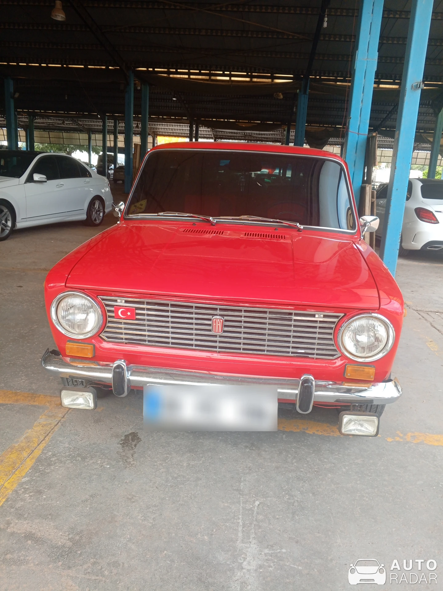 Fiat 124 Sedan spotted in Pamukkale