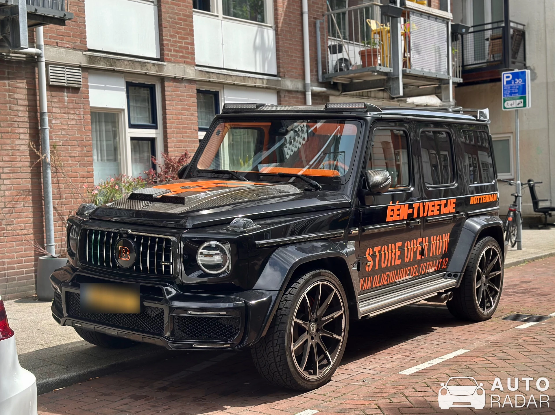 Mercedes-AMG Brabus G B40S-800 Widestar W463 2018 spotted in Rotterdam