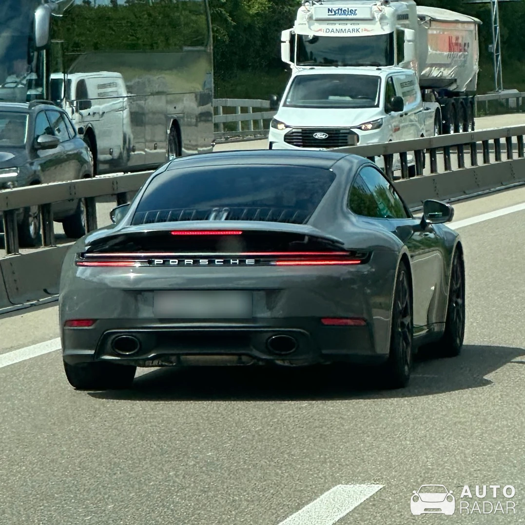 Porsche 992 Carrera MkII spotted in Urdorf