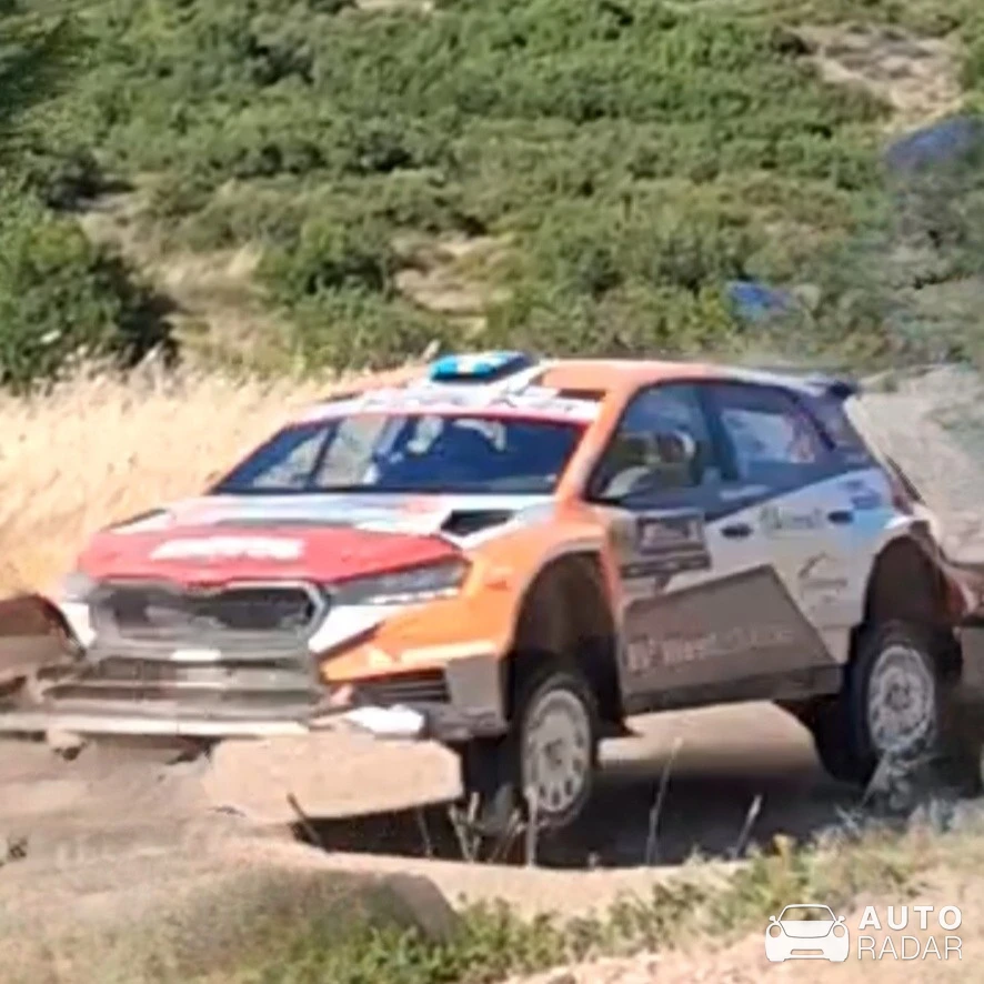 Škoda Fabia RS Rally2 spotted in Neochoraki