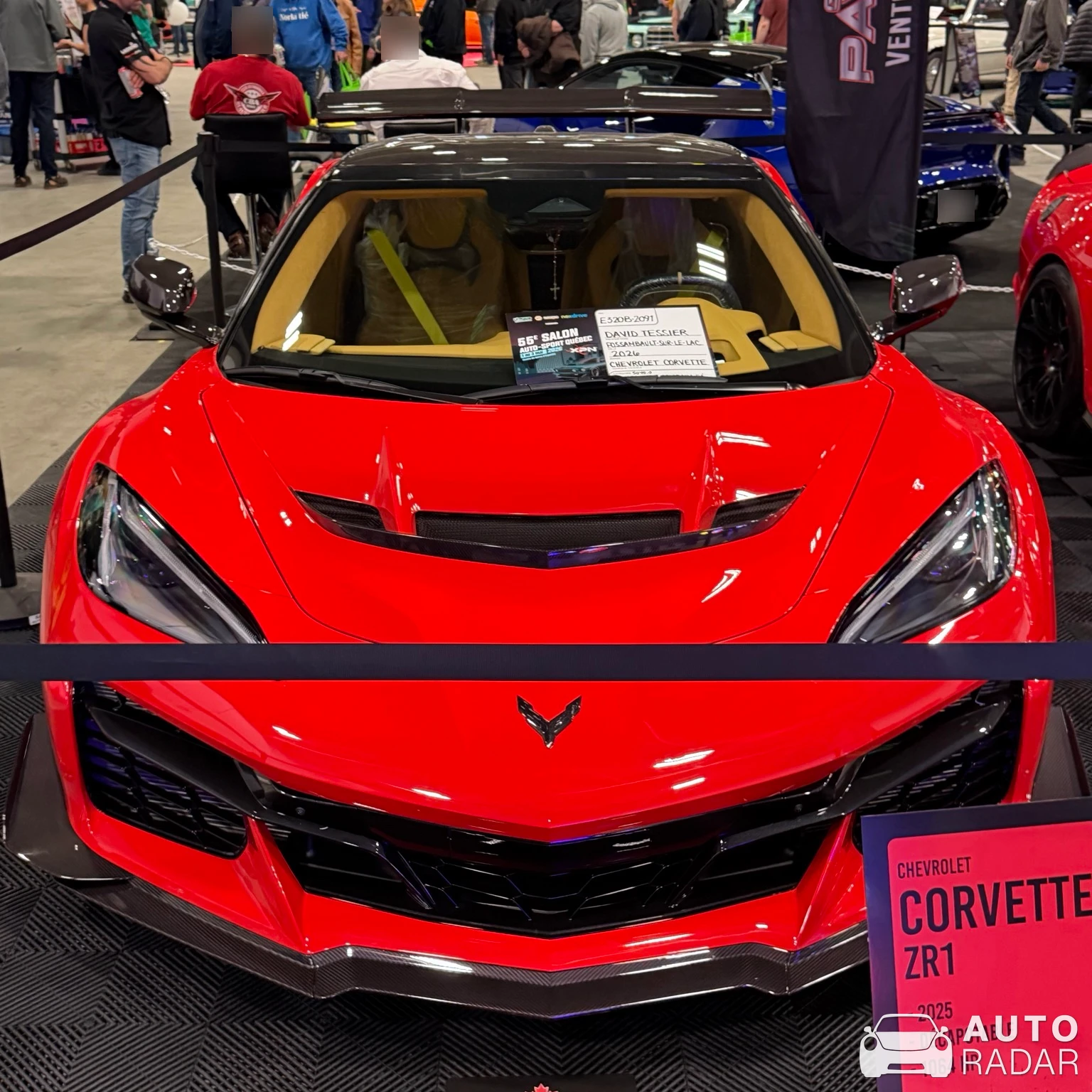 Chevrolet Corvette C8 ZR1 spotted in Québec City