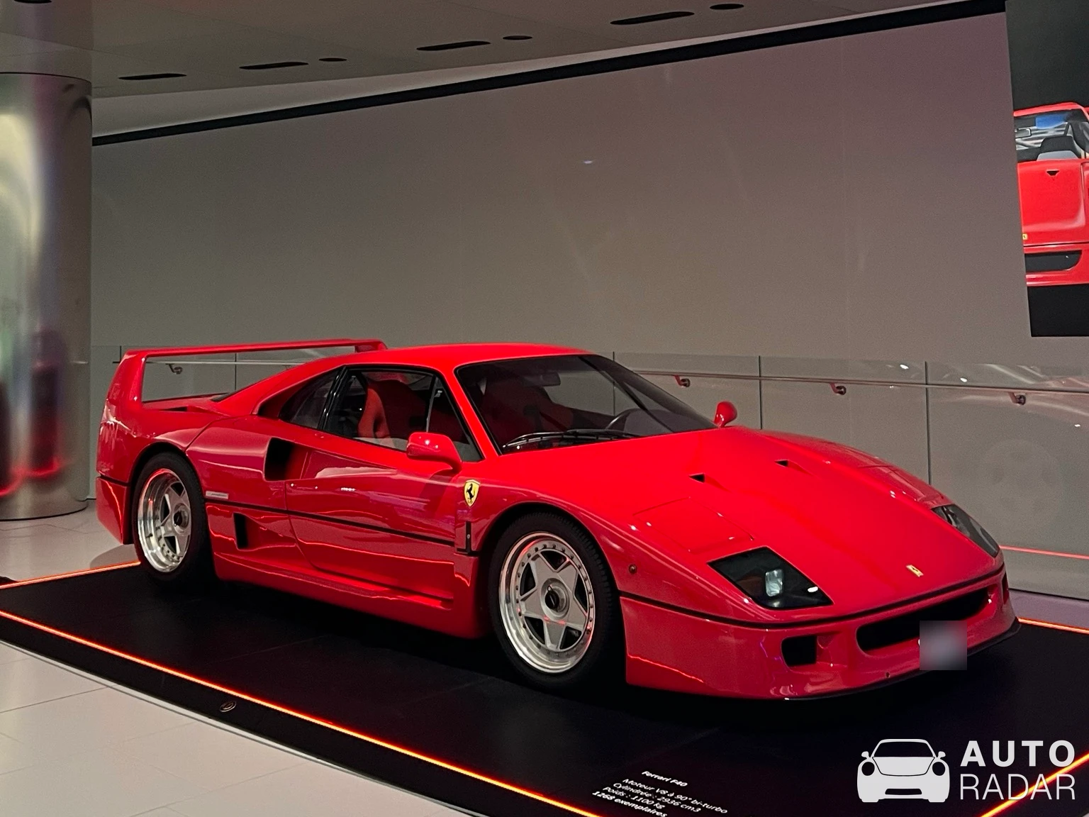 Ferrari F40 spotted in Monaco
