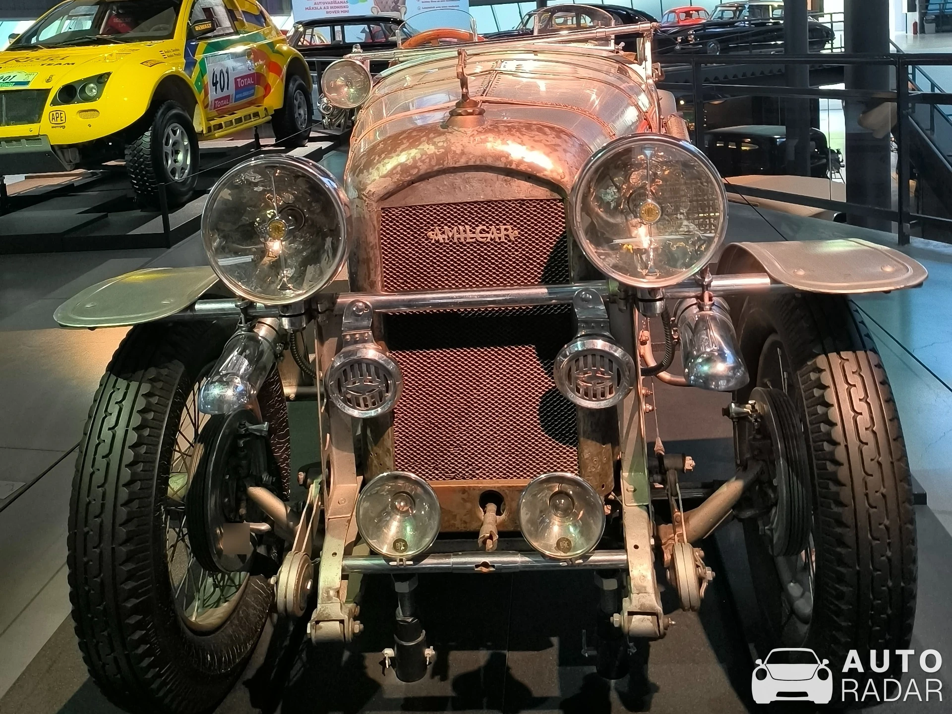 Amilcar CGS spotted in Riga