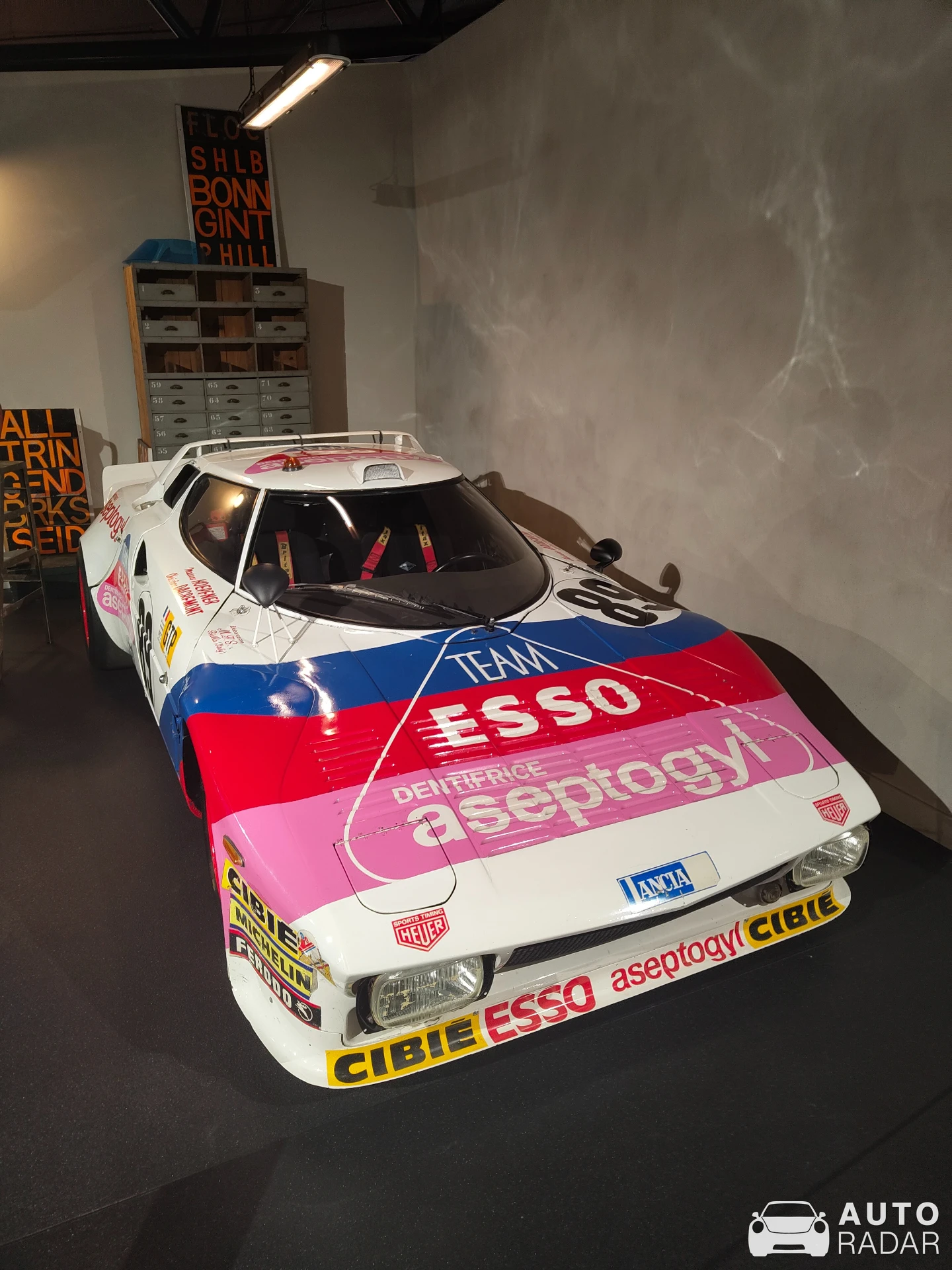 Lancia Stratos HF spotted in Le Mans
