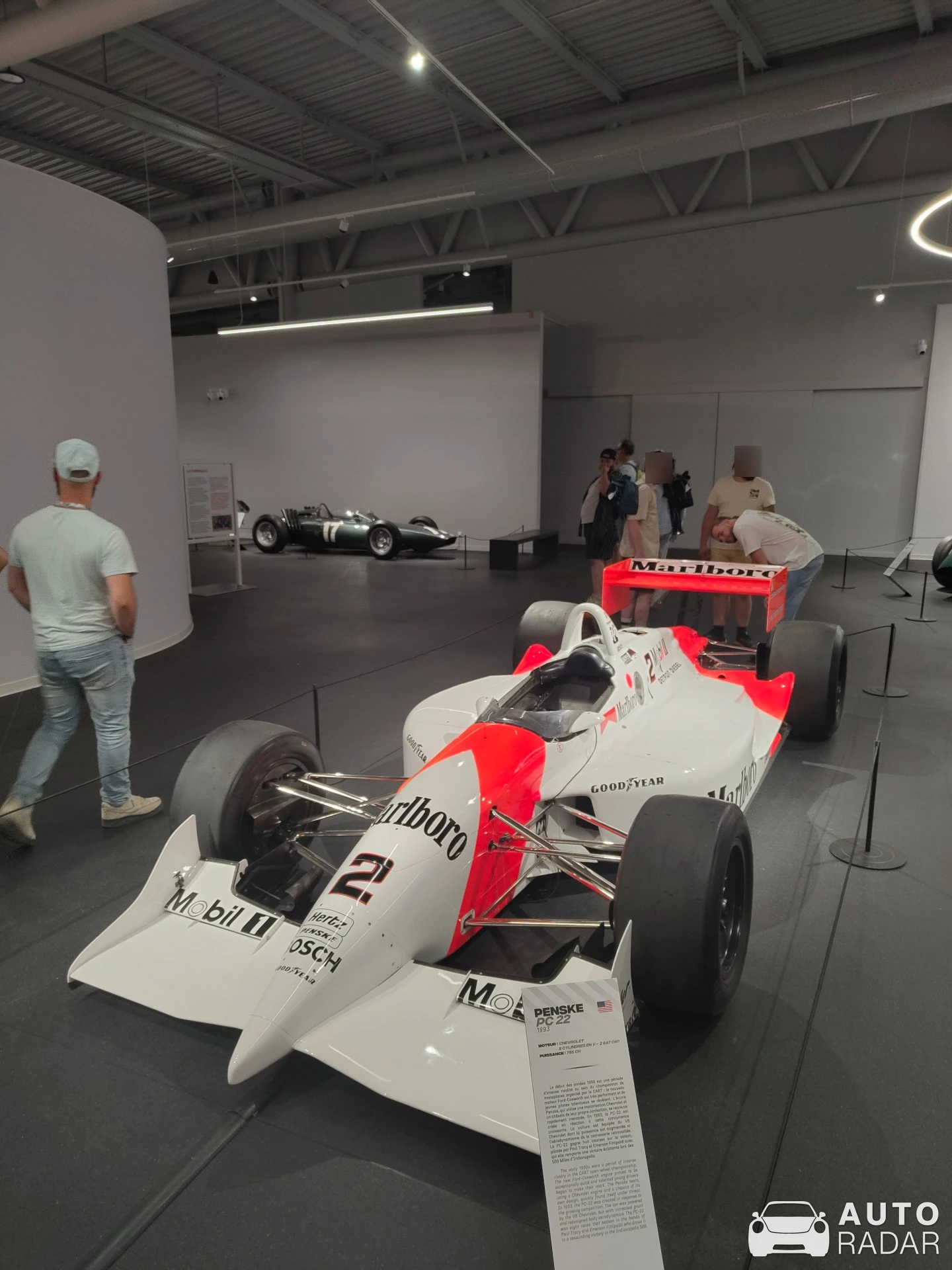 Penske PC-23 spotted in Le Mans