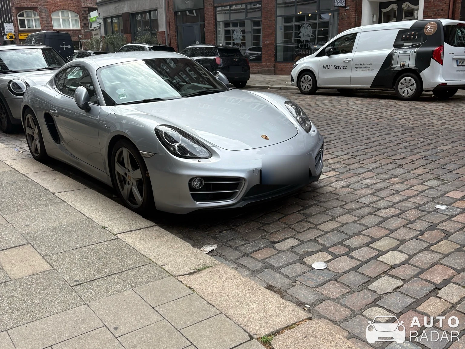 Porsche 981 Cayman S spotted in Hamburg